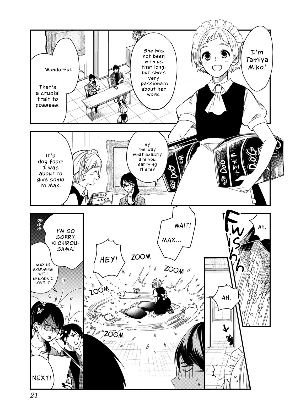 Maid no Kishi-san Chapter 39 page 5 - Chapter 39: Auditions