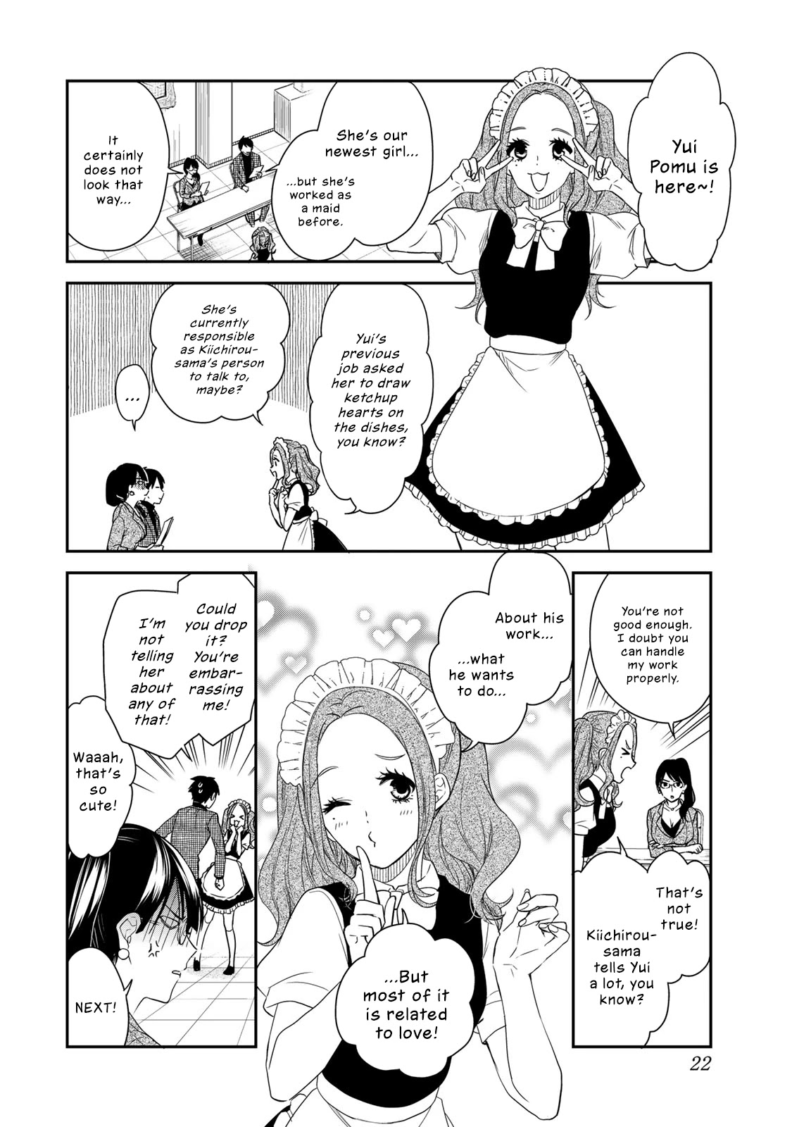 Maid no Kishi-san Chapter 39 page 6 - Chapter 39: Auditions