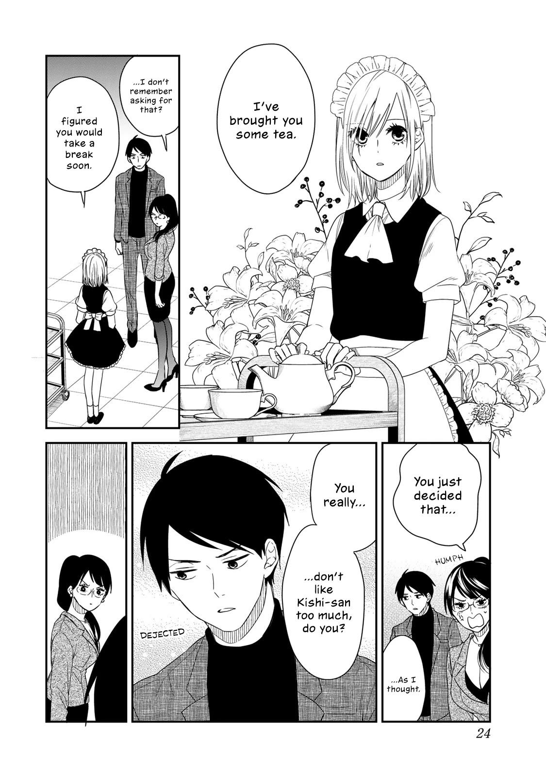 Maid no Kishi-san Chapter 39 page 8 - Chapter 39: Auditions