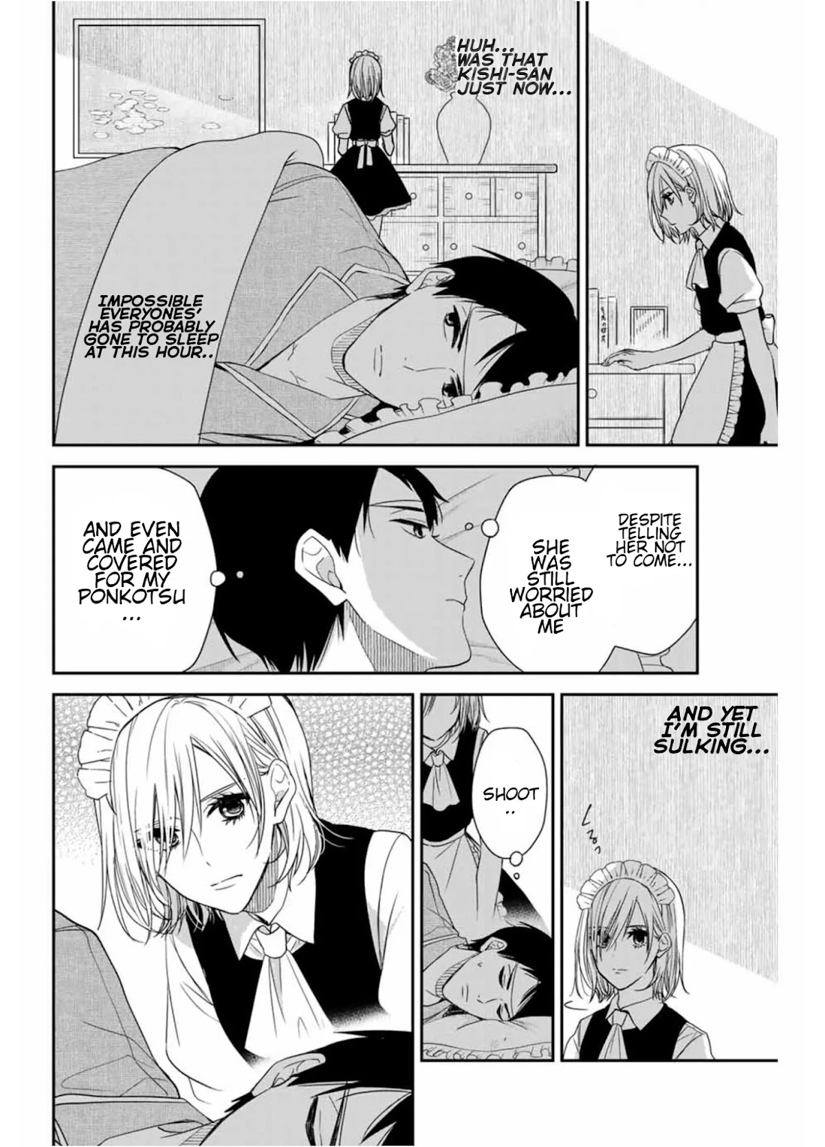 Maid no Kishi-san Chapter 4 page 8 - Chapter 4: Cold