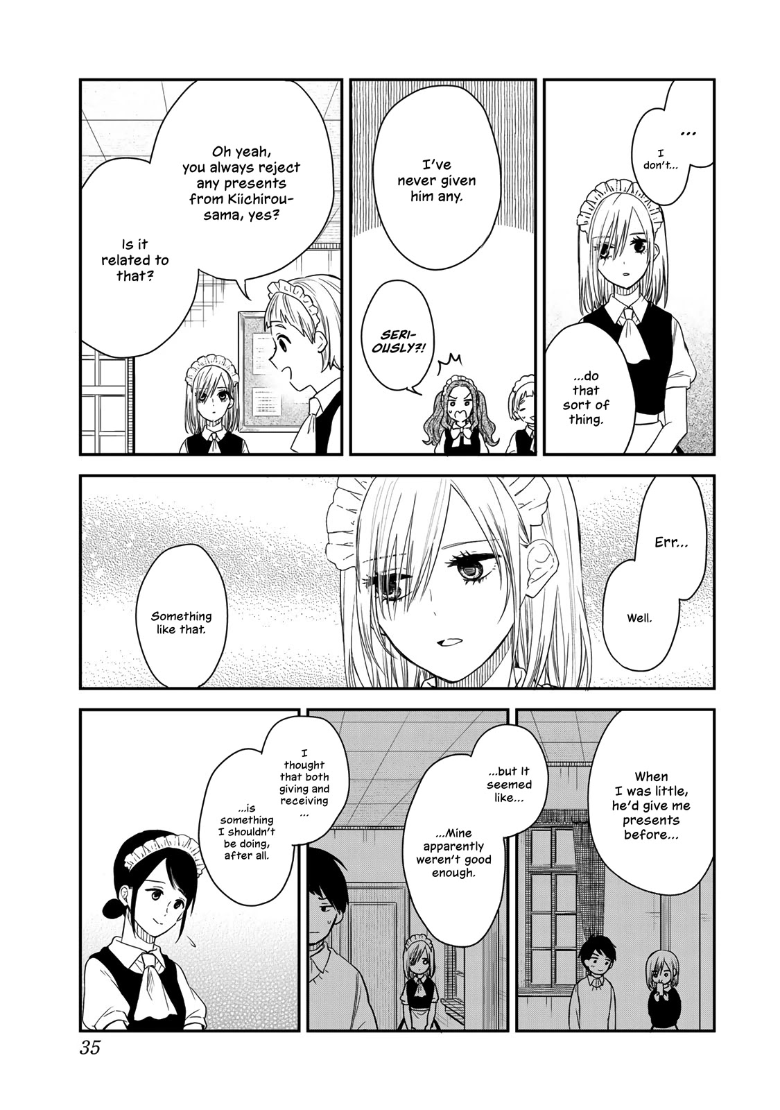 Maid no Kishi-san Chapter 40 page 5 - Chapter 40: Valentine's