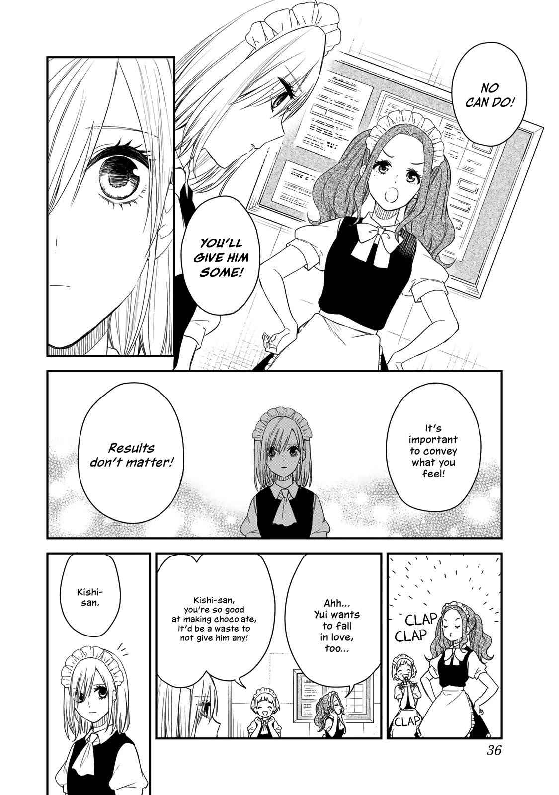 Maid no Kishi-san Chapter 40 page 6 - Chapter 40: Valentine's