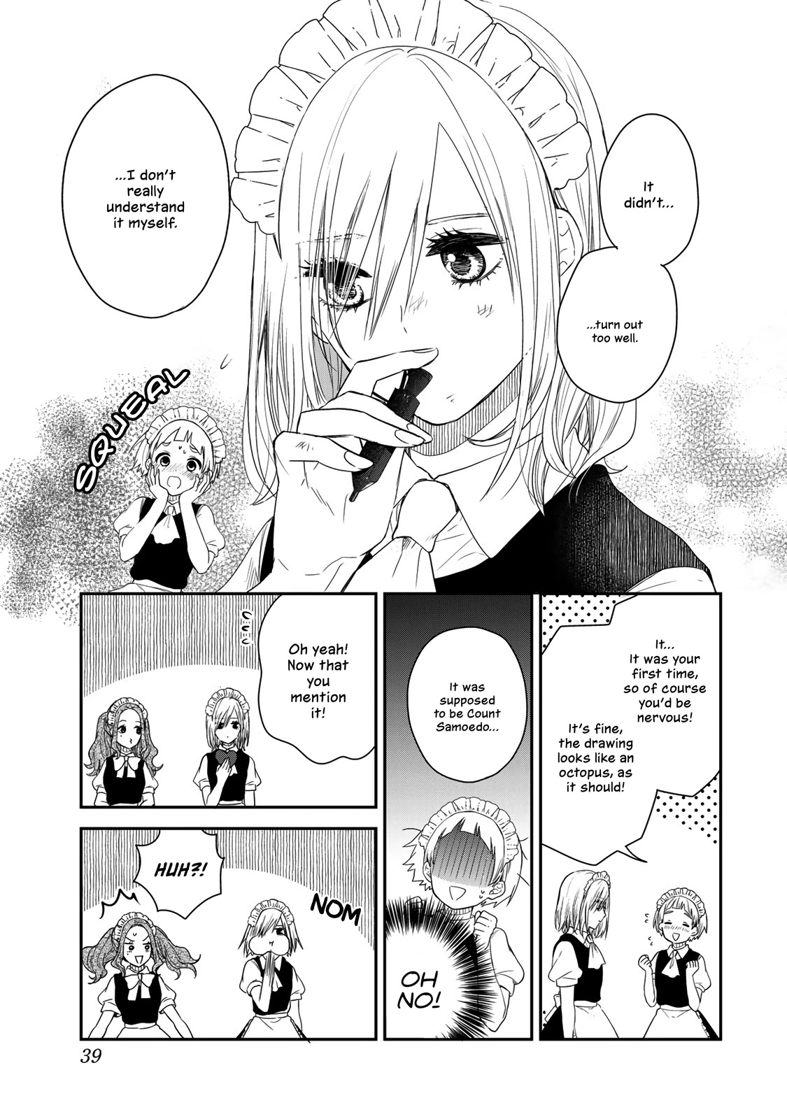 Maid no Kishi-san Chapter 40 page 9 - Chapter 40: Valentine's