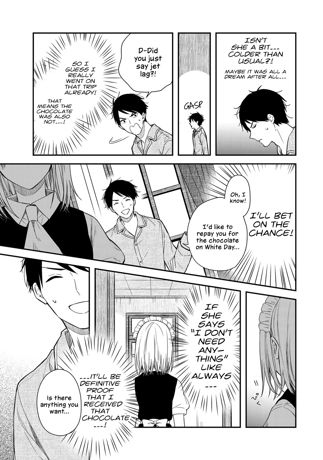 Maid no Kishi-san Chapter 43 page 7 - Chapter 43: Return Gift