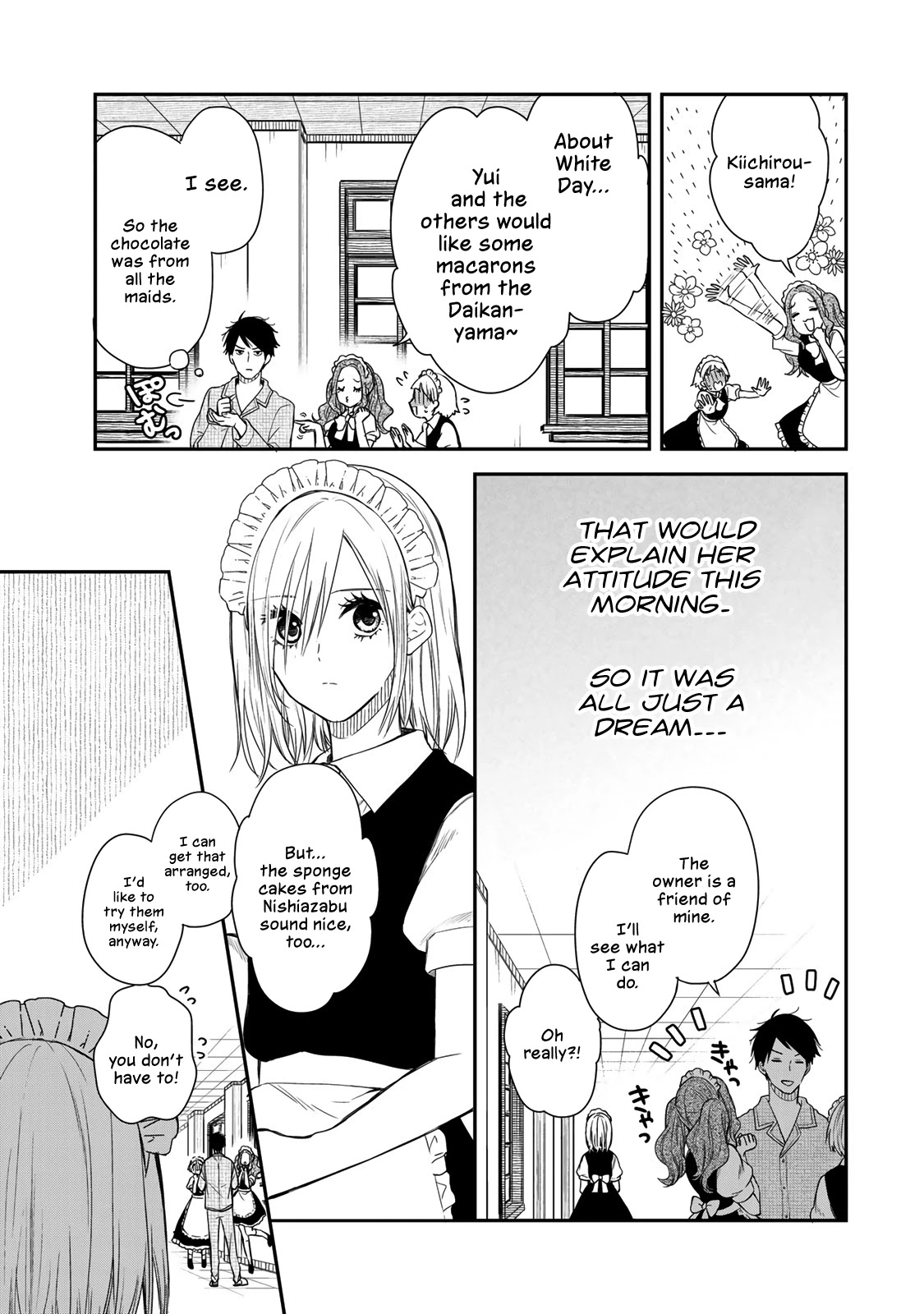 Maid no Kishi-san Chapter 43 page 9 - Chapter 43: Return Gift