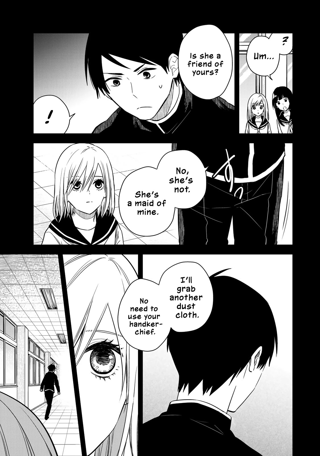 Maid no Kishi-san Chapter 45 page 5 - Chapter 45: In School