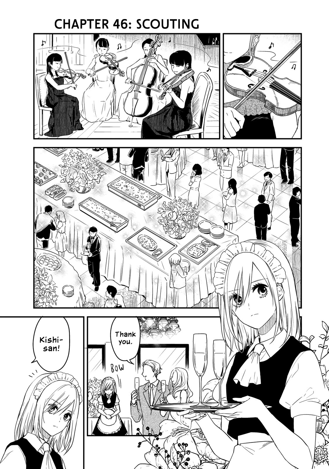 Maid no Kishi-san Chapter 46 page 1 - Chapter 46: Scouting
