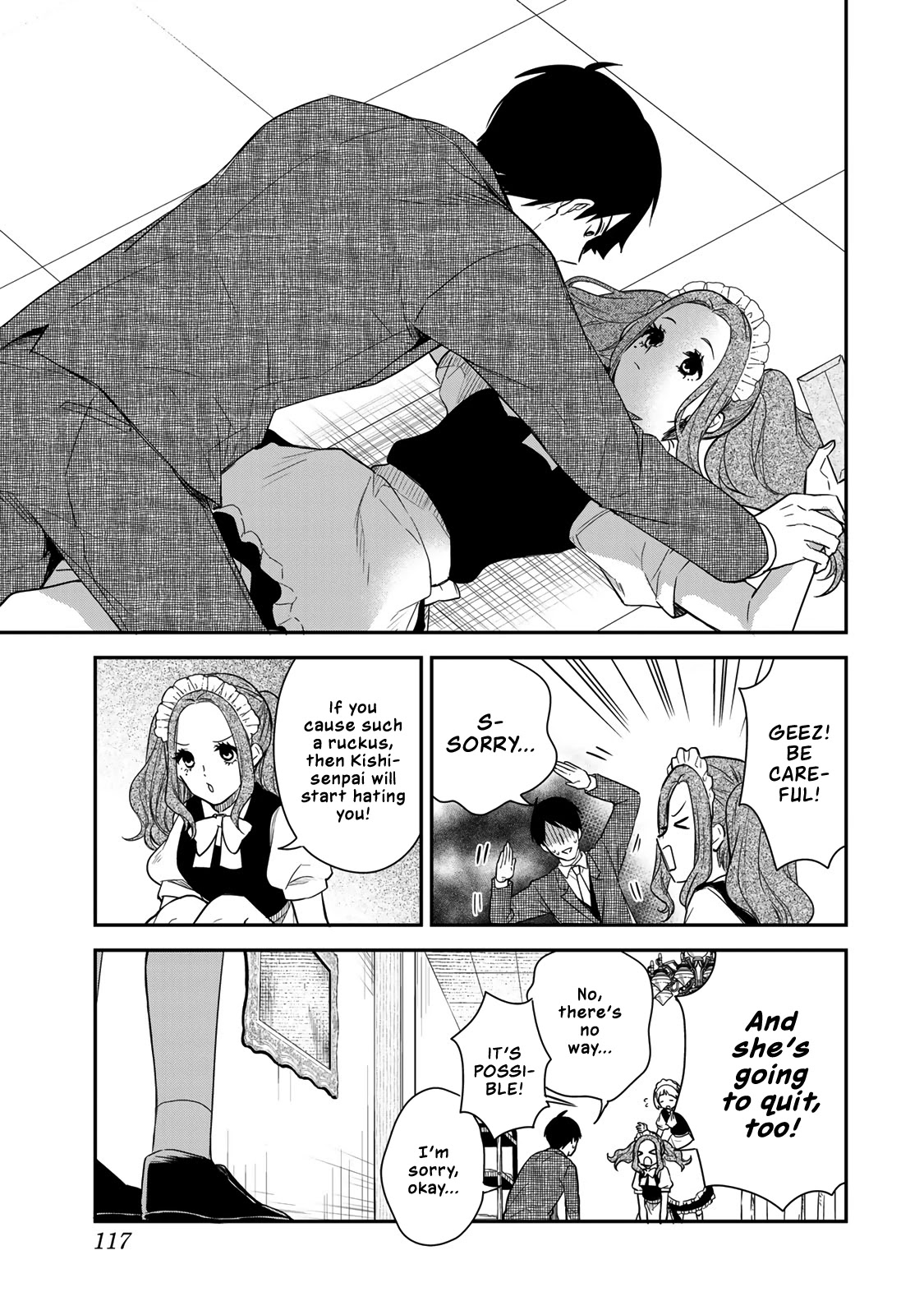 Maid no Kishi-san Chapter 46 page 9 - Chapter 46: Scouting