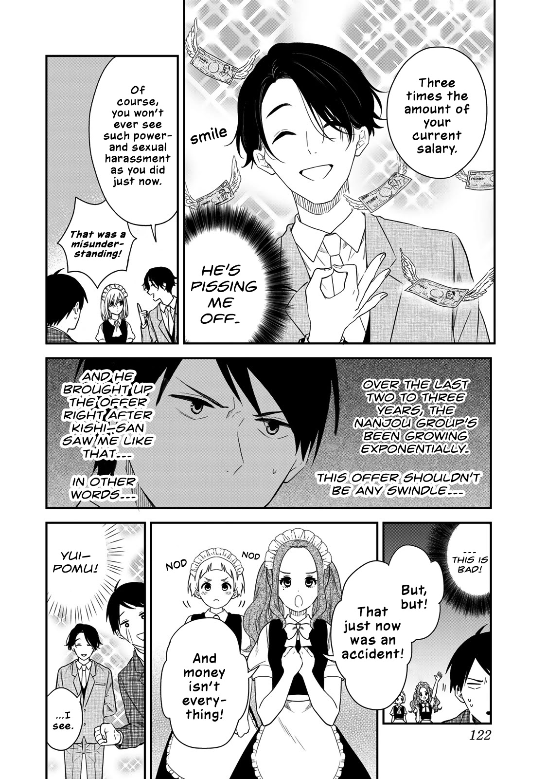 Maid no Kishi-san Chapter 47 page 2 - Chapter 47: Nanjou Group