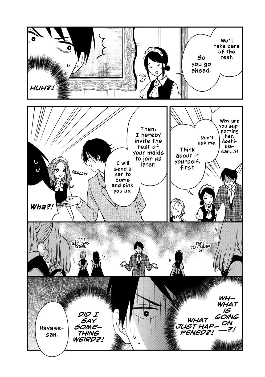 Maid no Kishi-san Chapter 47 page 9 - Chapter 47: Nanjou Group