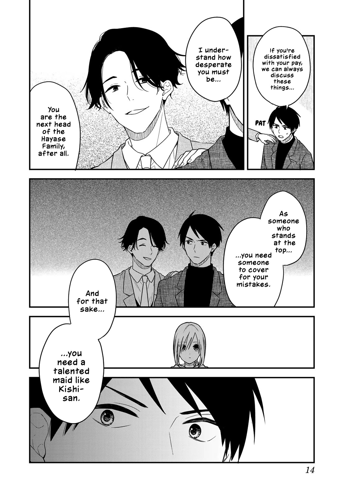Maid no Kishi-san Chapter 48 page 12 - Chapter 48: Lonesome Breakfast