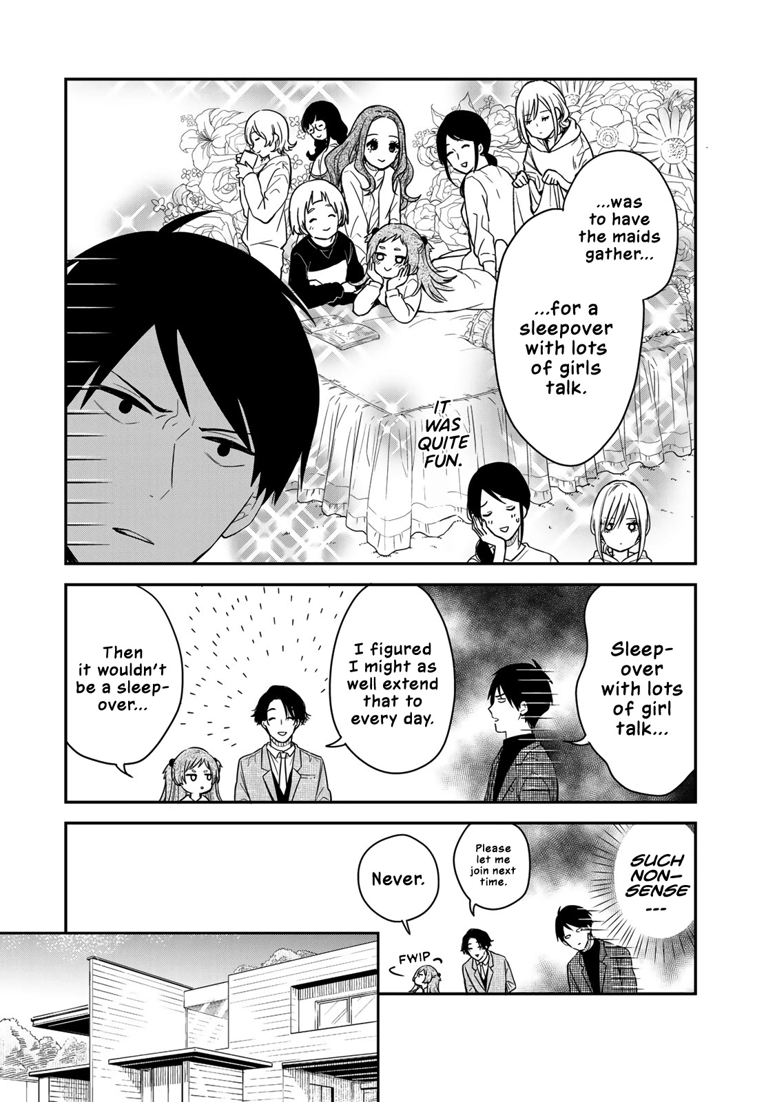 Maid no Kishi-san Chapter 48 page 18 - Chapter 48: Lonesome Breakfast