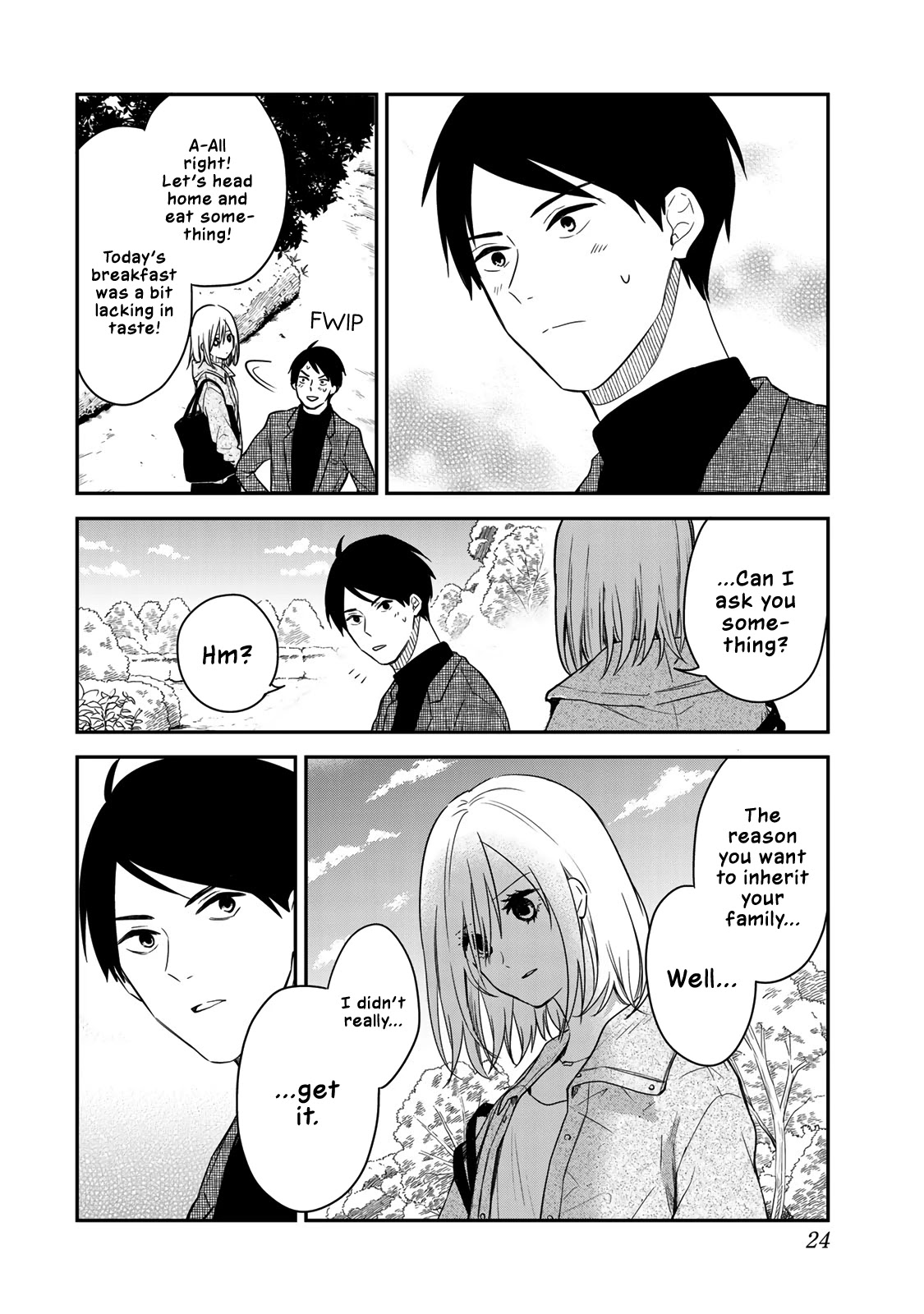 Maid no Kishi-san Chapter 48 page 22 - Chapter 48: Lonesome Breakfast