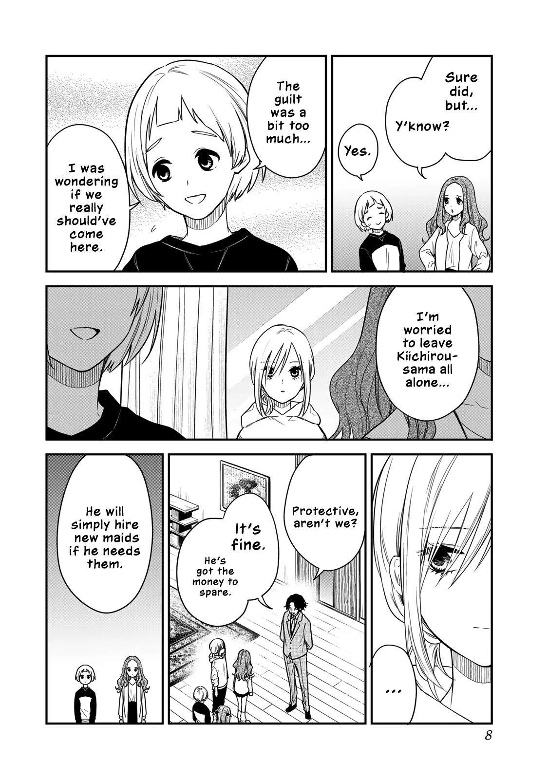 Maid no Kishi-san Chapter 48 page 6 - Chapter 48: Lonesome Breakfast