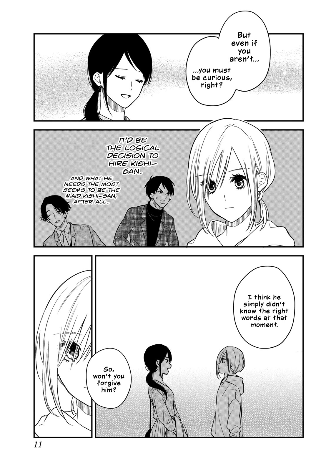 Maid no Kishi-san Chapter 48 page 9 - Chapter 48: Lonesome Breakfast