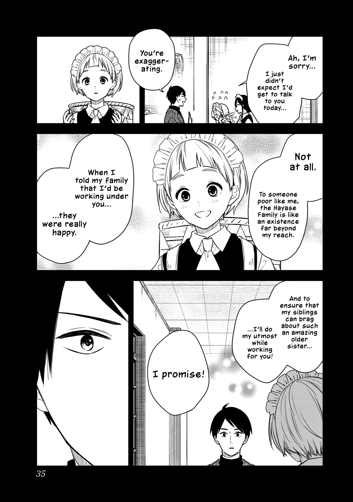 Maid no Kishi-san Chapter 49 page 9 - Chapter 49: Choice