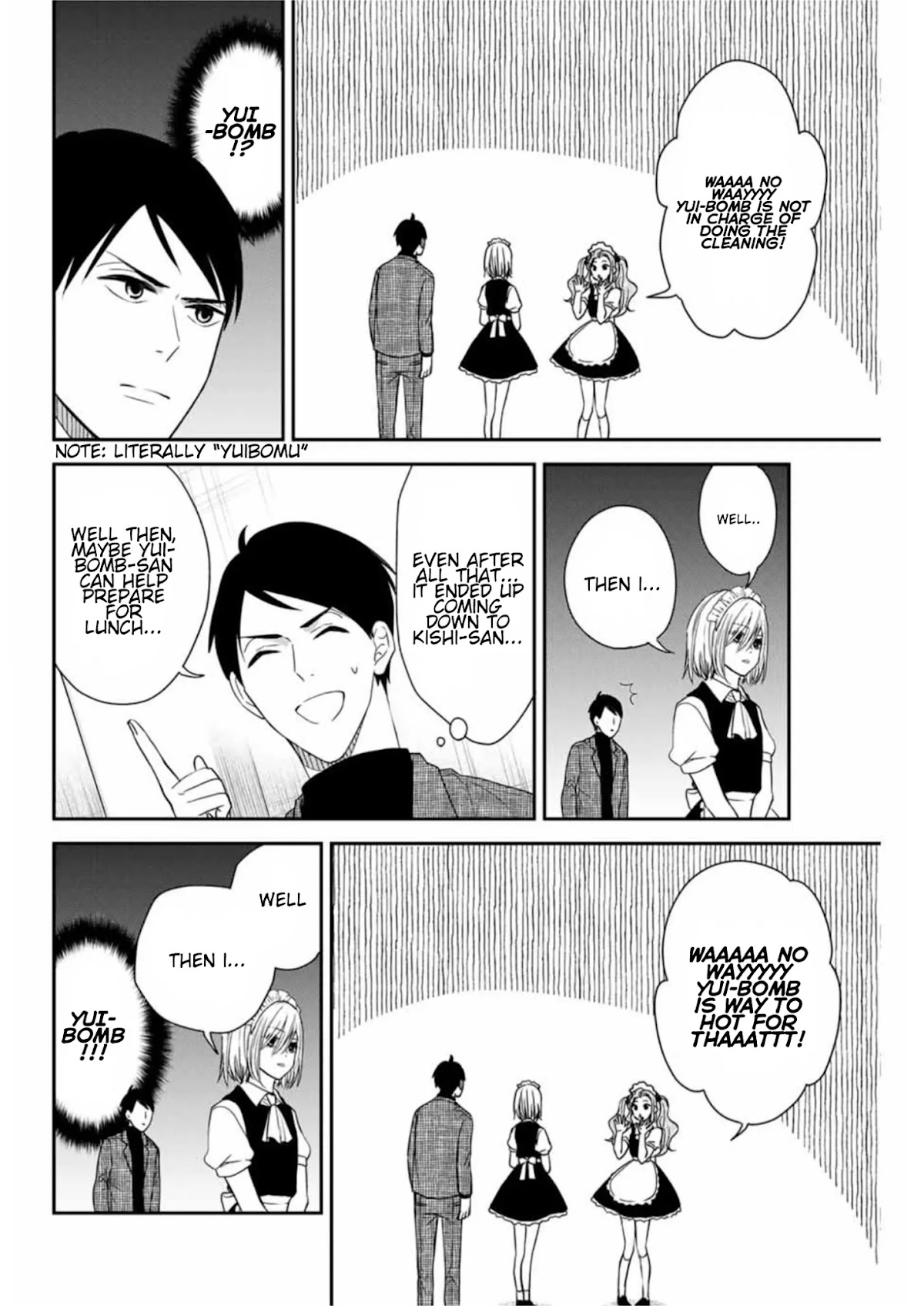 Maid no Kishi-san Chapter 5 page 6 - Chapter 5: Yuibomu