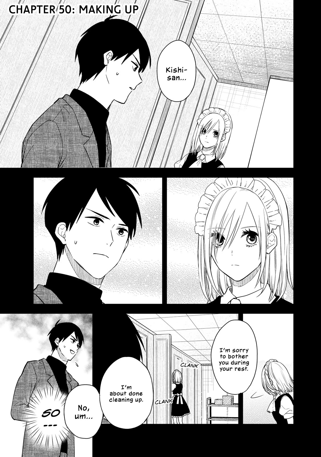 Maid no Kishi-san Chapter 50 page 1 - Chapter 50: Making Up