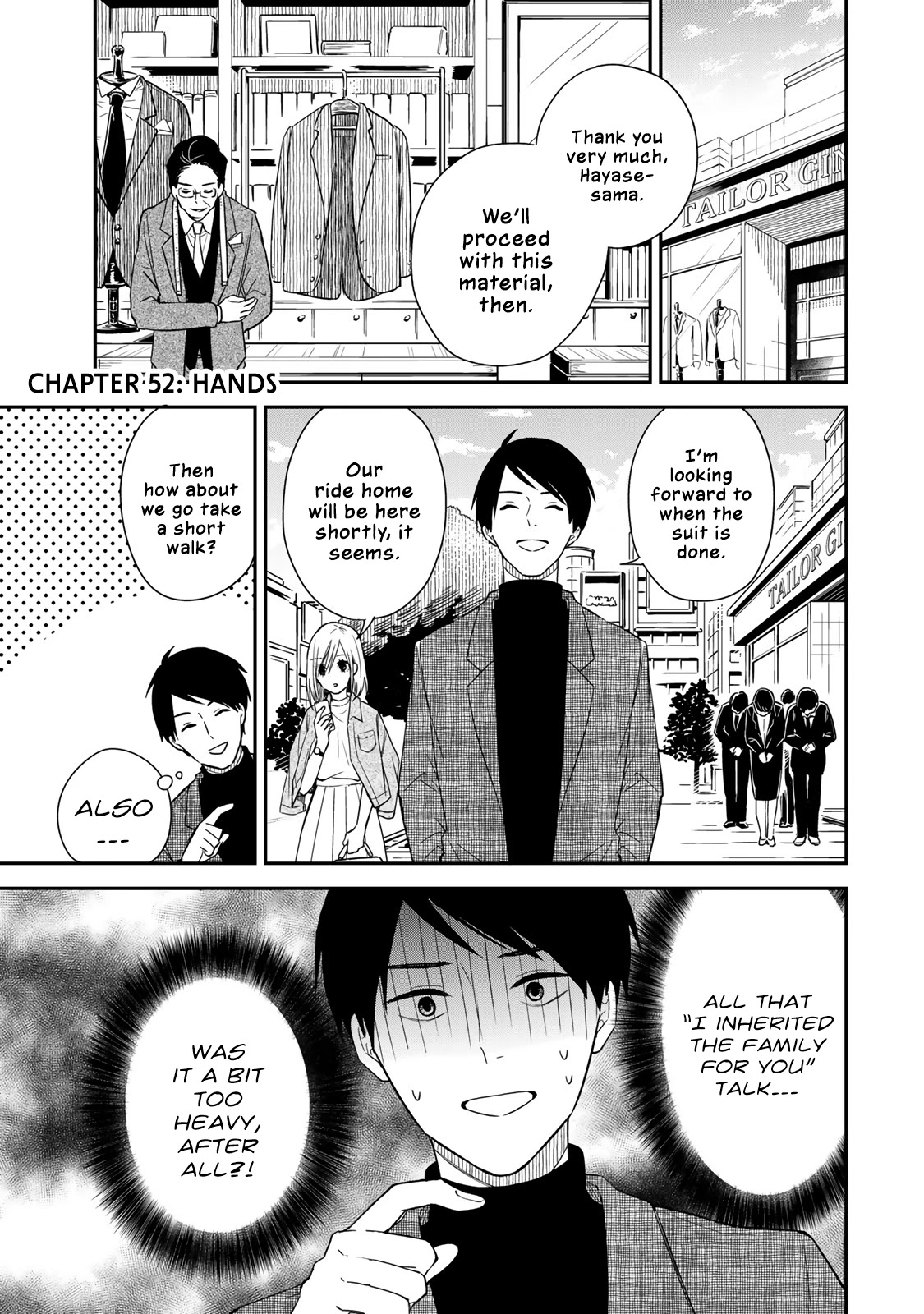Maid no Kishi-san Chapter 52 page 1 - Chapter 52: Hands