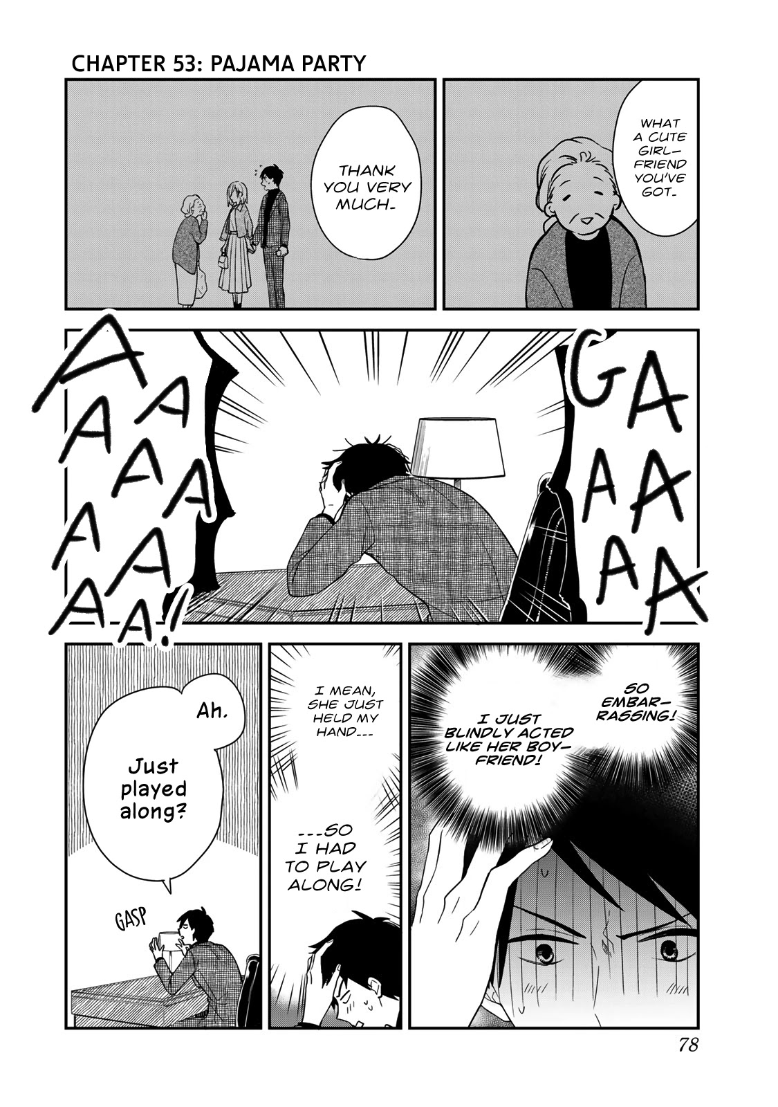 Maid no Kishi-san Chapter 53 page 1 - Chapter 53: Pajama Party