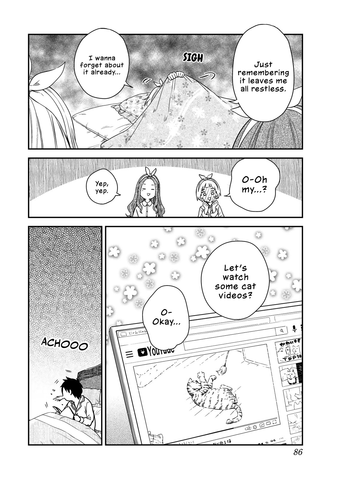 Maid no Kishi-san Chapter 53 page 9 - Chapter 53: Pajama Party