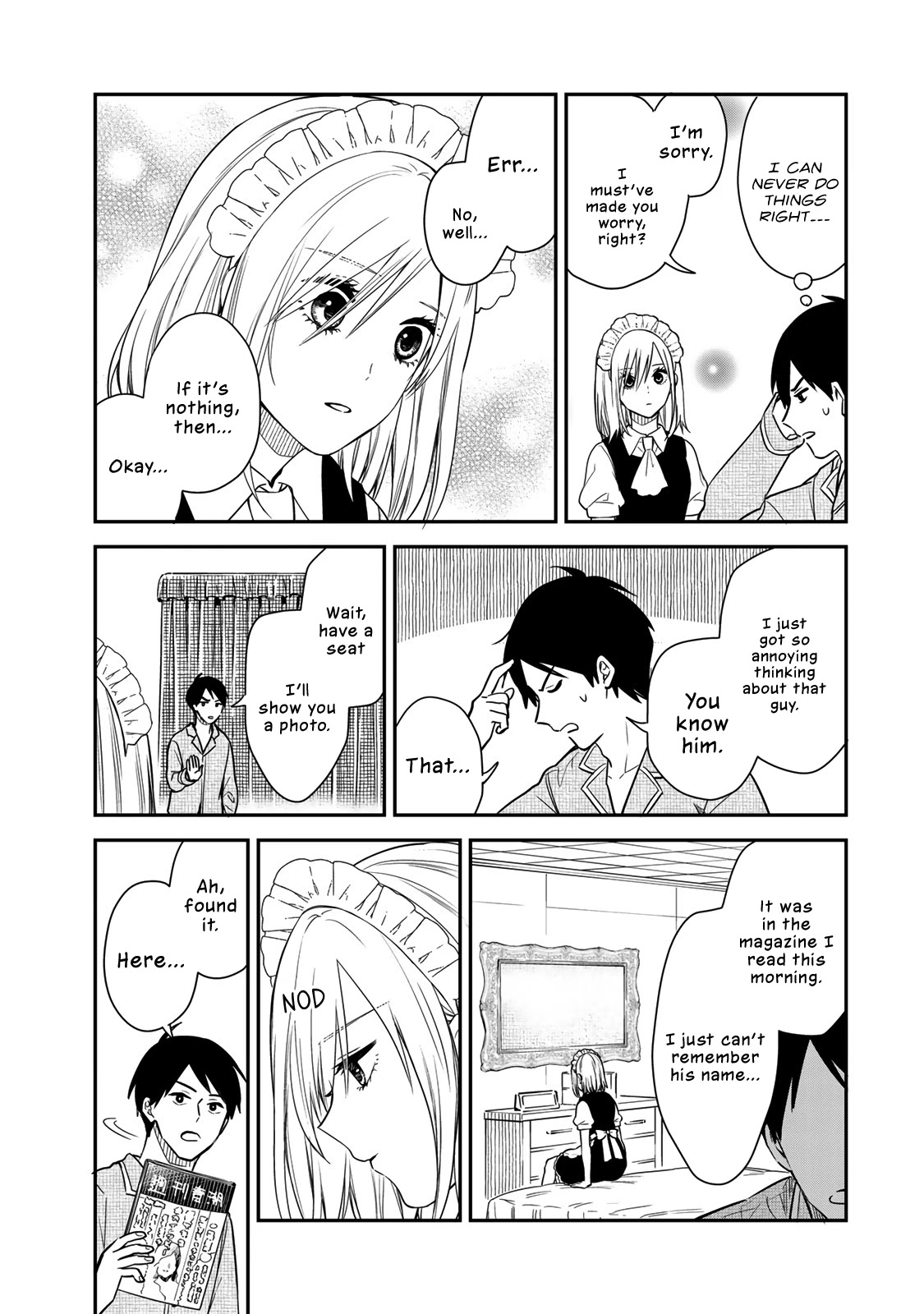 Maid no Kishi-san Chapter 54 page 9 - Chapter 54: Annoyance