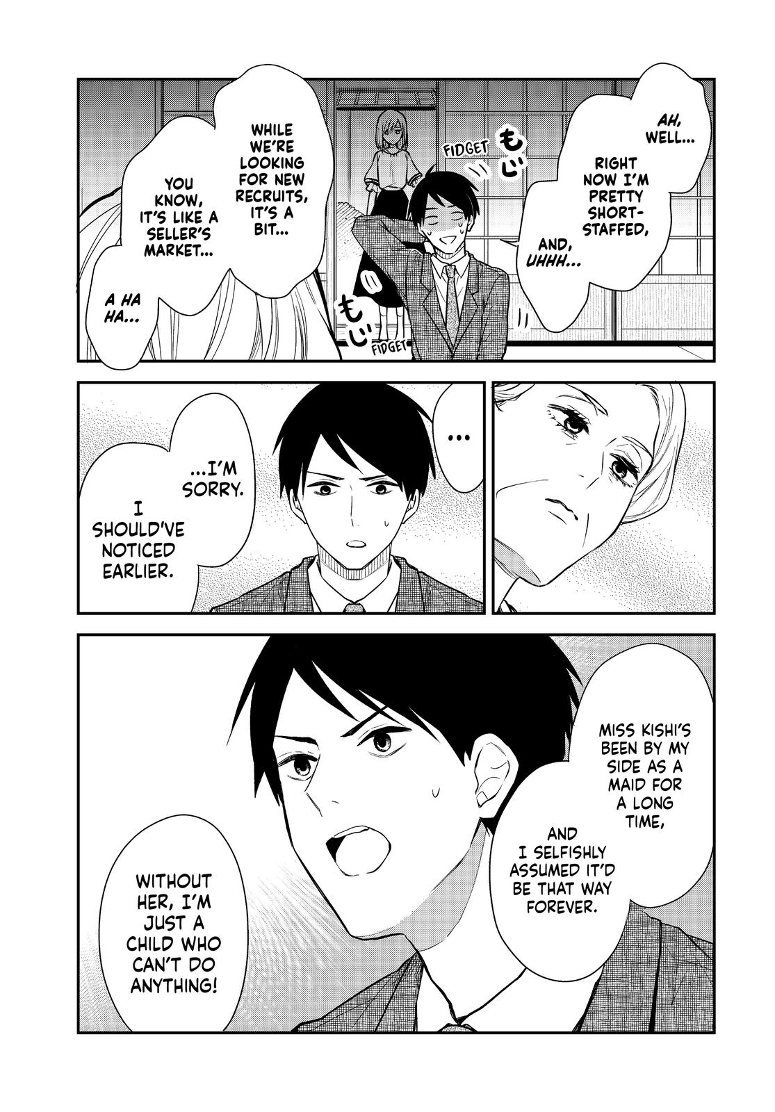 Maid no Kishi-san Chapter 61 page 13 - Chapter 61