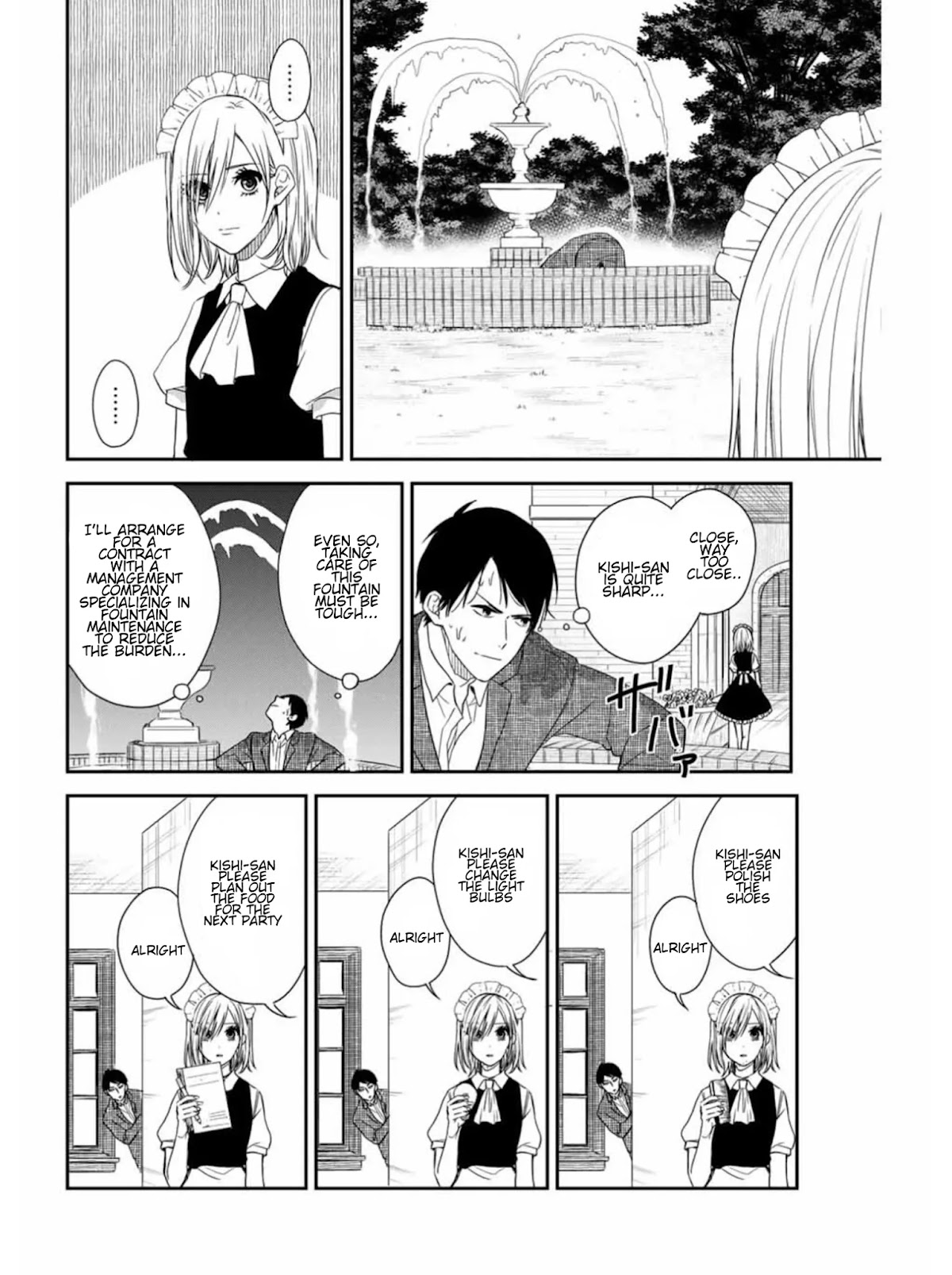 Maid no Kishi-san Chapter 8 page 4 - Chapter 8: Surveying