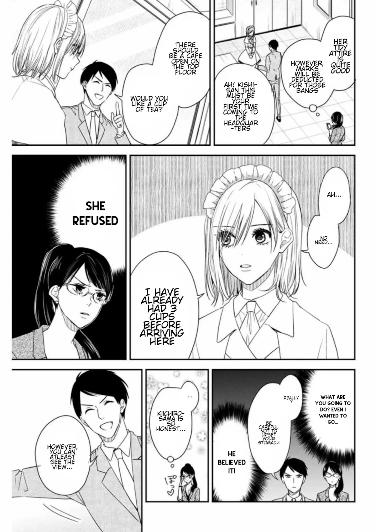 Maid no Kishi-san Chapter 9 page 4 - Chapter 9: Secretary