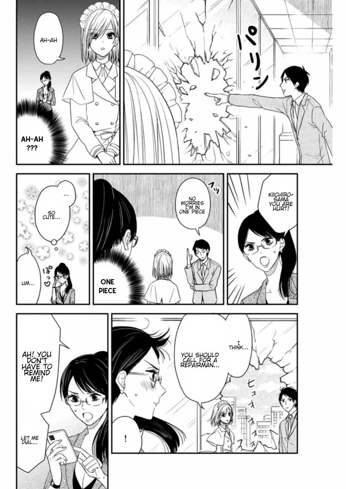 Maid no Kishi-san Chapter 9 page 5 - Chapter 9: Secretary