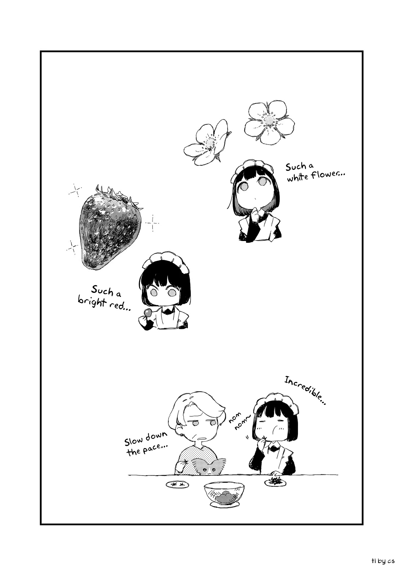 Maid-san wa Taberu Dake Chapter 10.5 page 2 - Chapter 10.5: Special Illustrations 2
