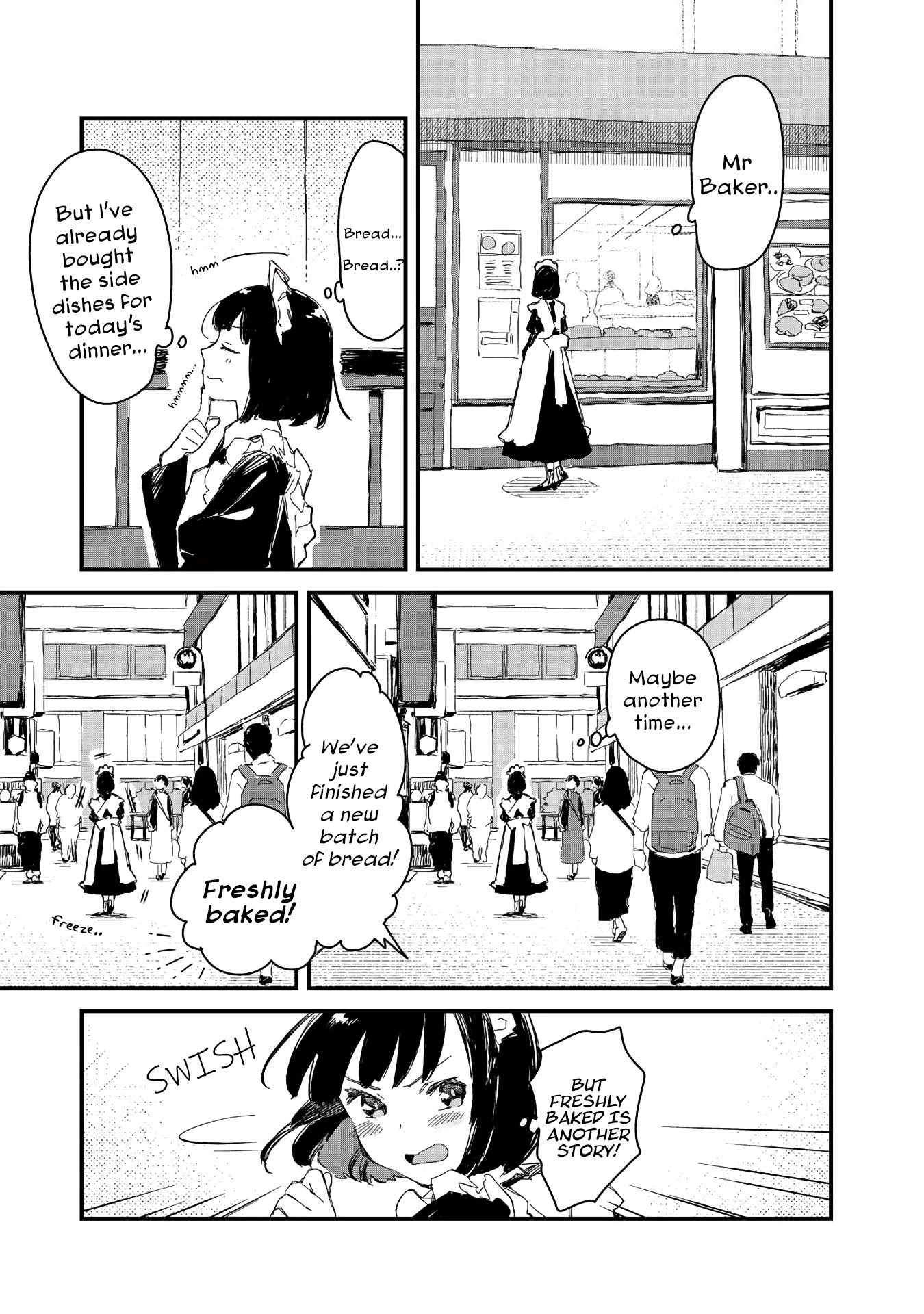 Maid-san wa Taberu Dake Chapter 10 page 1 - Chapter 10