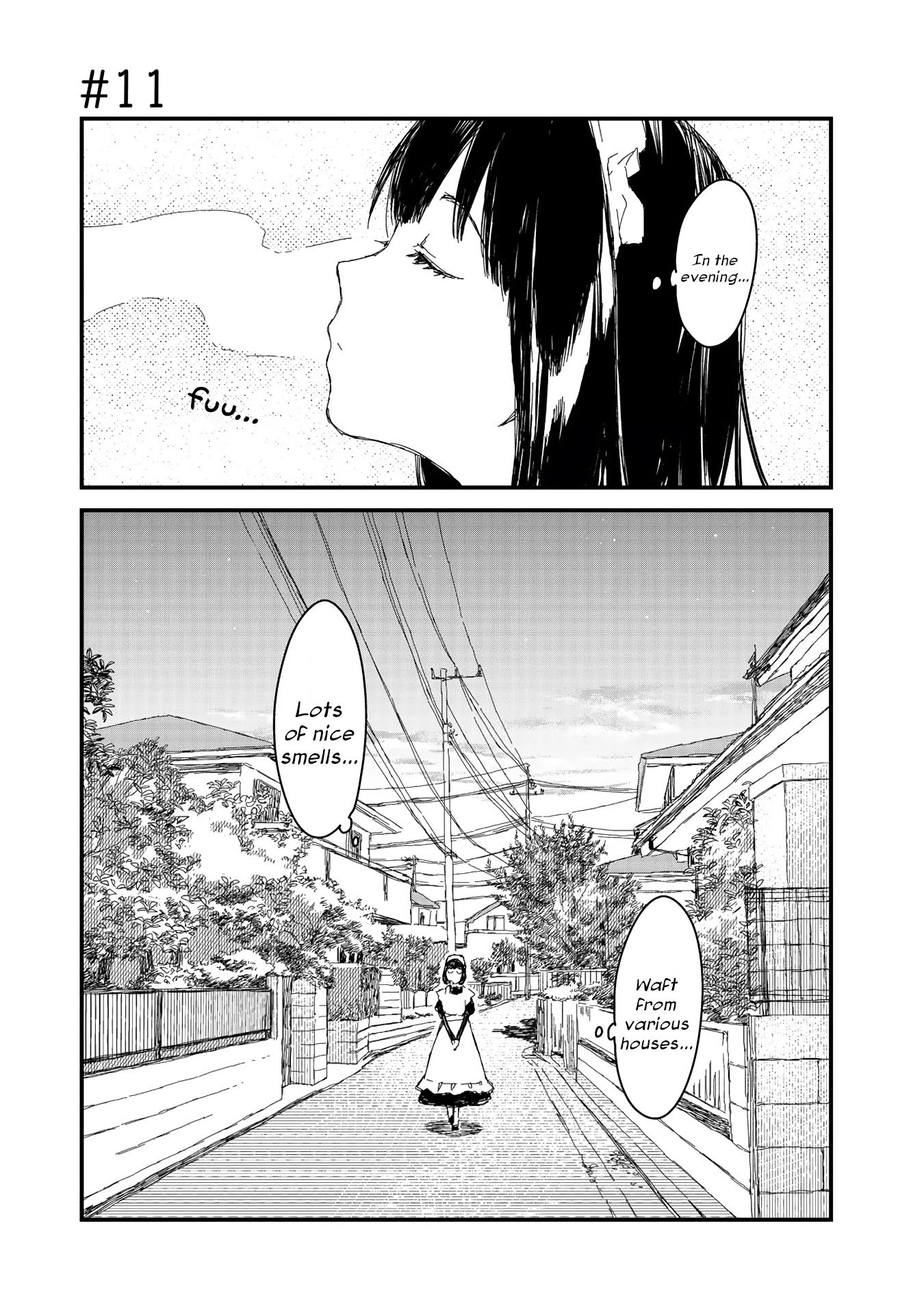 Maid-san wa Taberu Dake Chapter 11 page 1 - Chapter 11