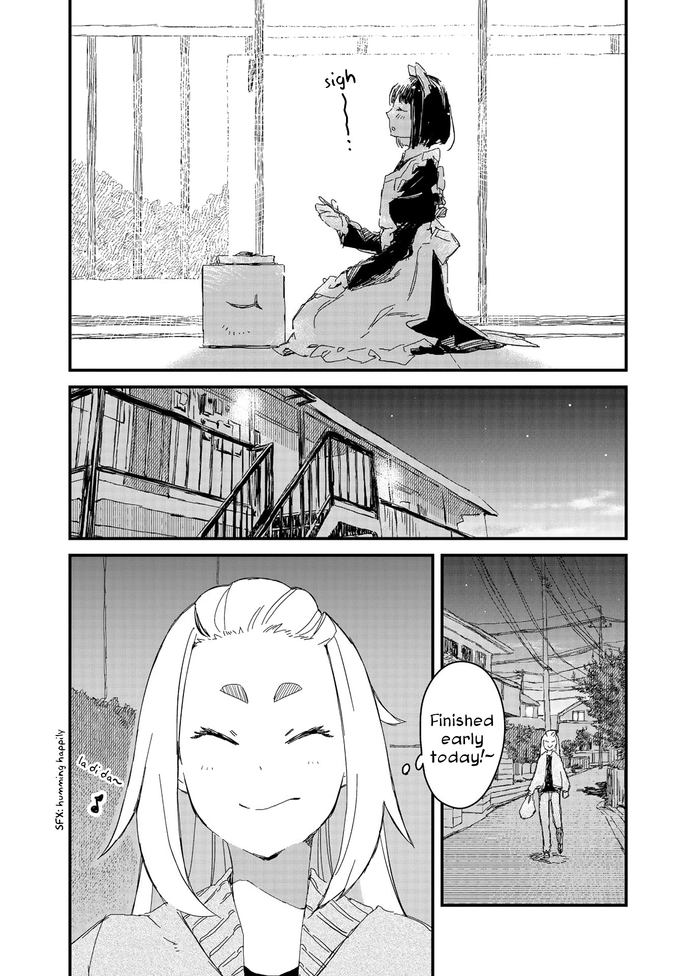 Maid-san wa Taberu Dake Chapter 11 page 12 - Chapter 11
