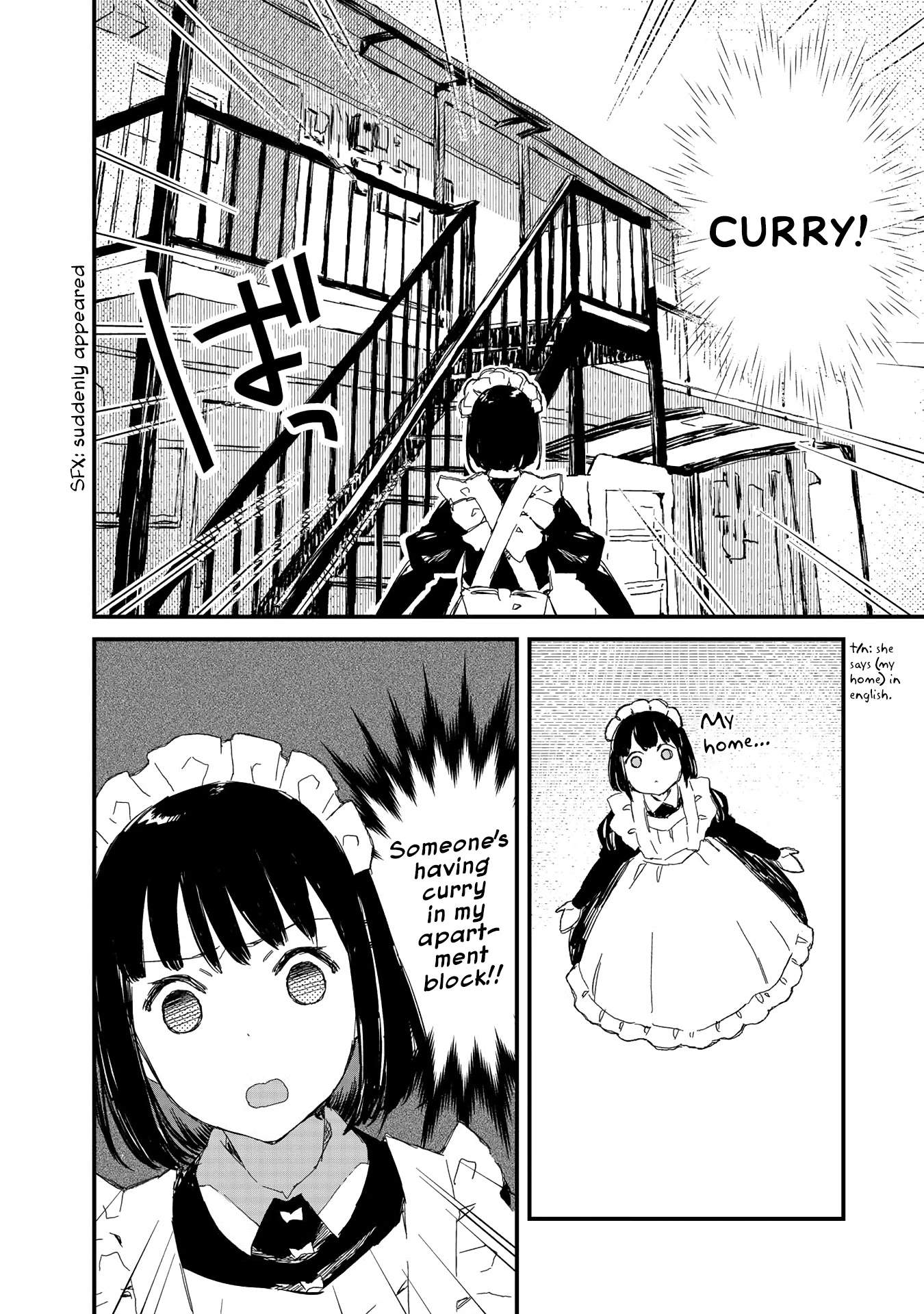 Maid-san wa Taberu Dake Chapter 11 page 4 - Chapter 11