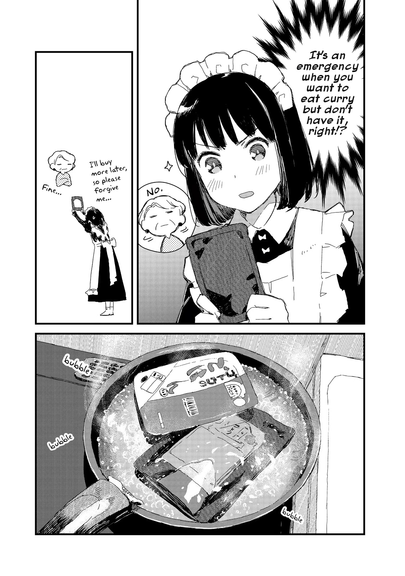 Maid-san wa Taberu Dake Chapter 11 page 7 - Chapter 11