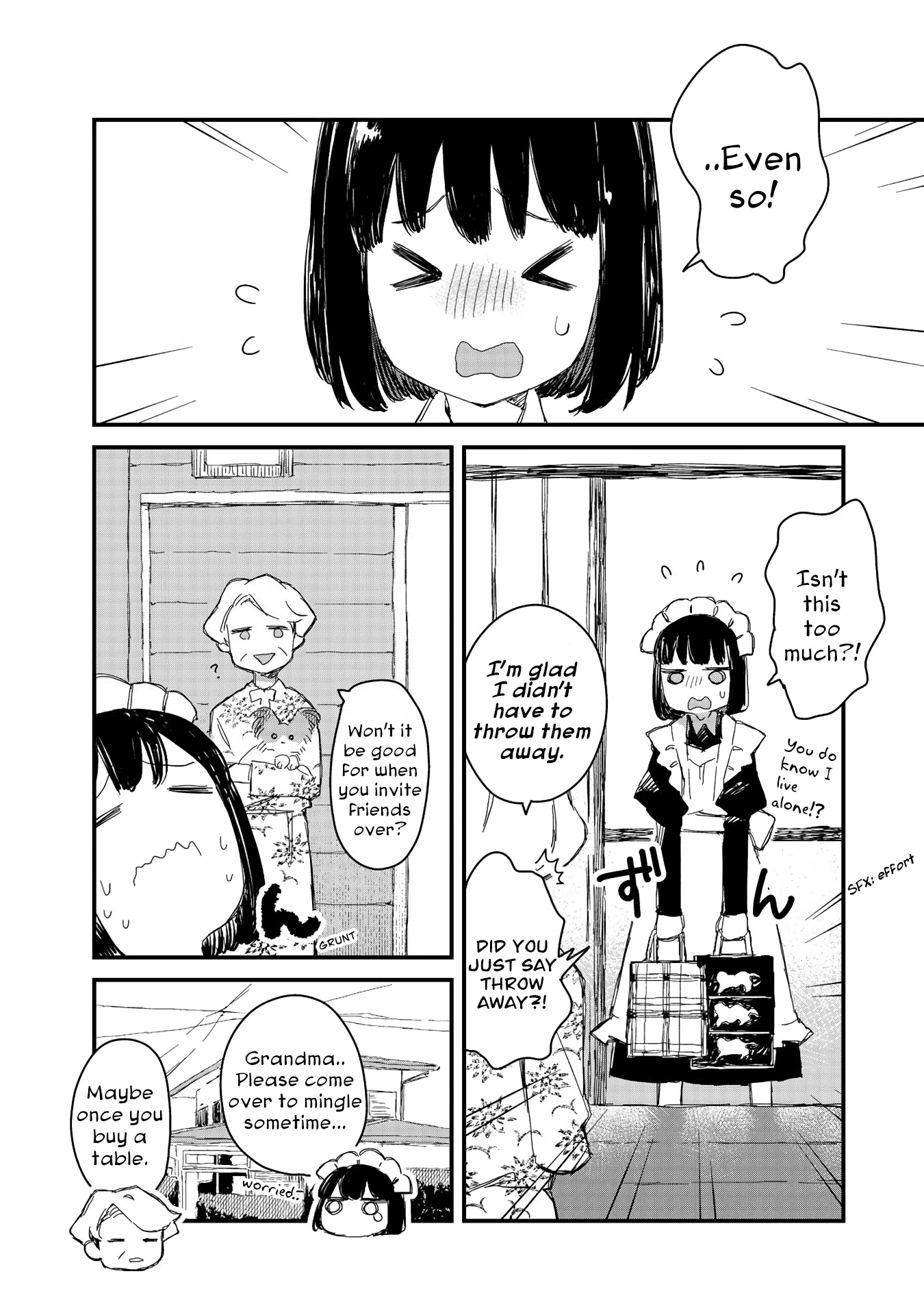 Maid-san wa Taberu Dake Chapter 14 page 10 - Chapter 14