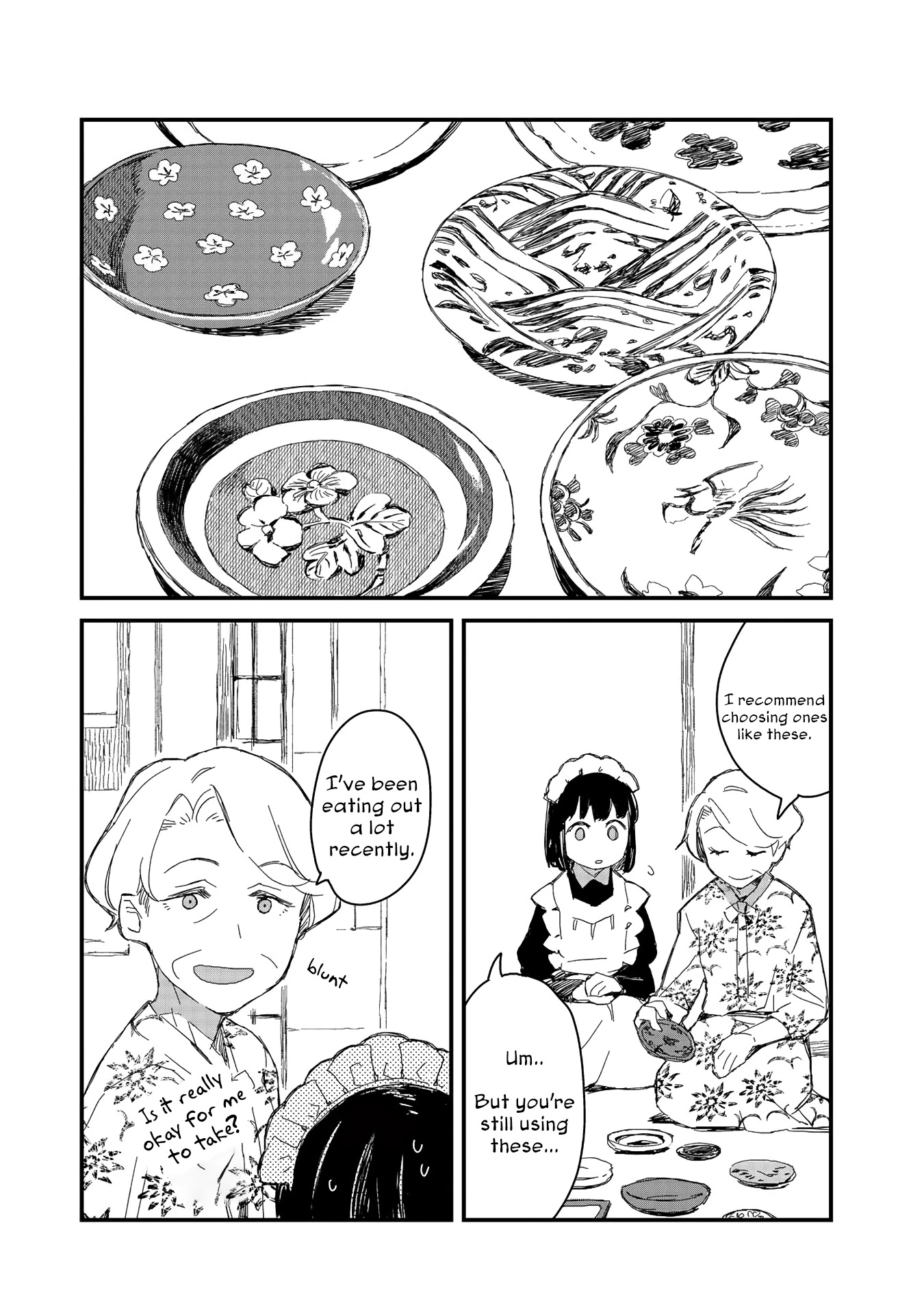 Maid-san wa Taberu Dake Chapter 14 page 3 - Chapter 14