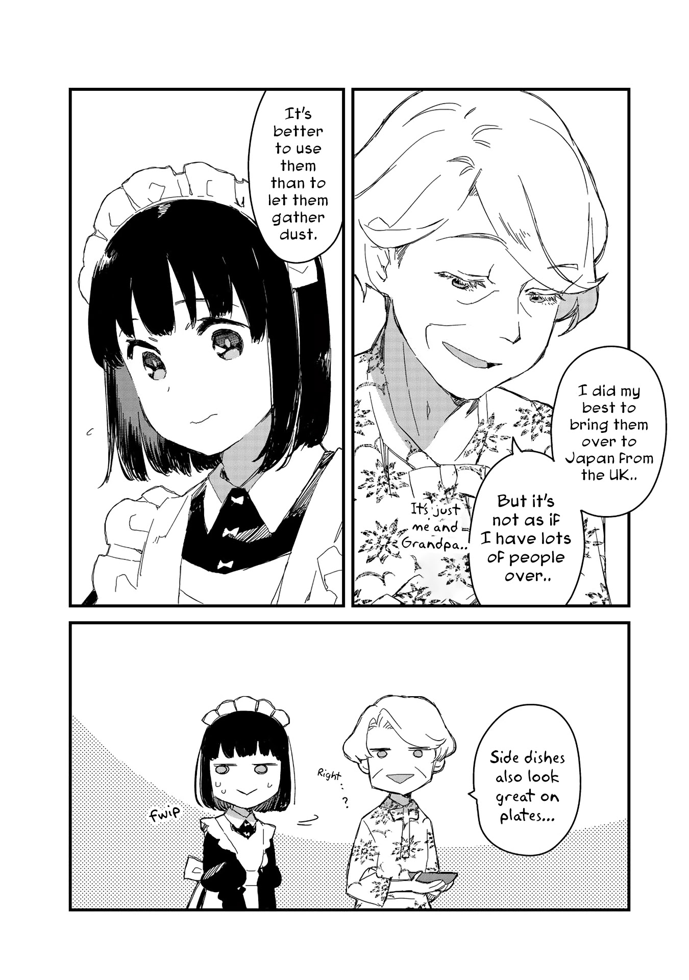 Maid-san wa Taberu Dake Chapter 14 page 4 - Chapter 14