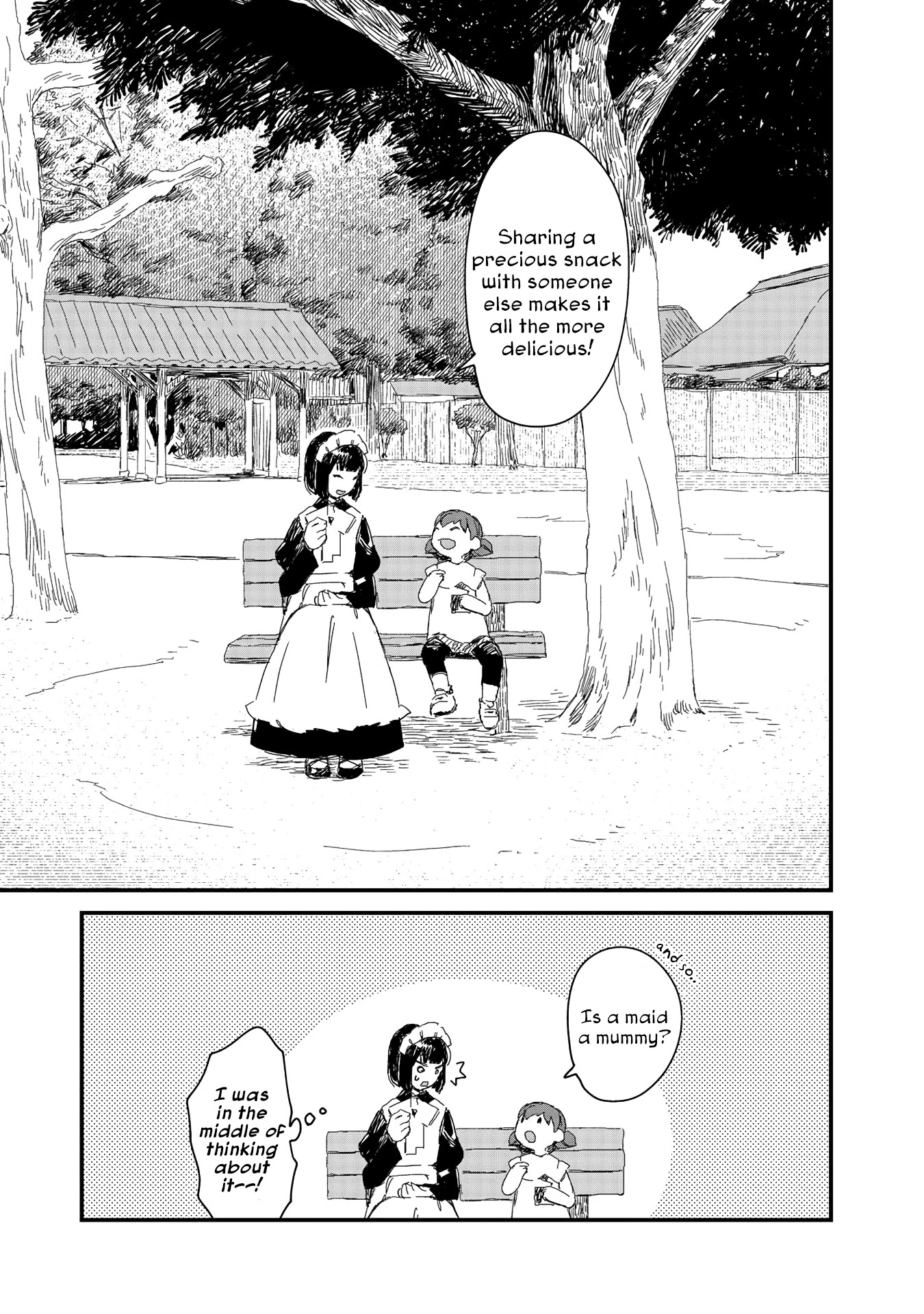 Maid-san wa Taberu Dake Chapter 15 page 11 - Chapter 15
