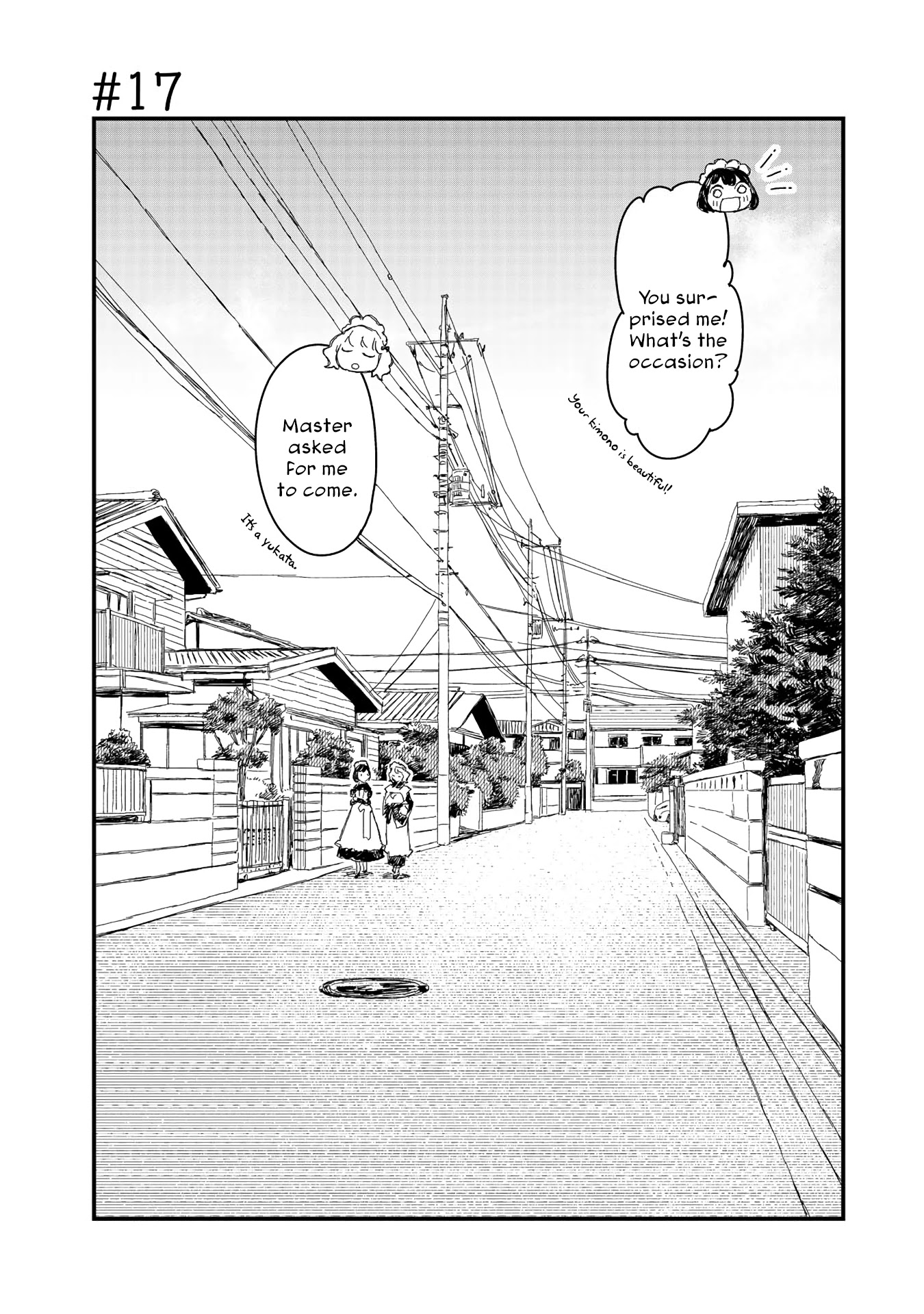 Maid-san wa Taberu Dake Chapter 17 page 2 - Chapter 17