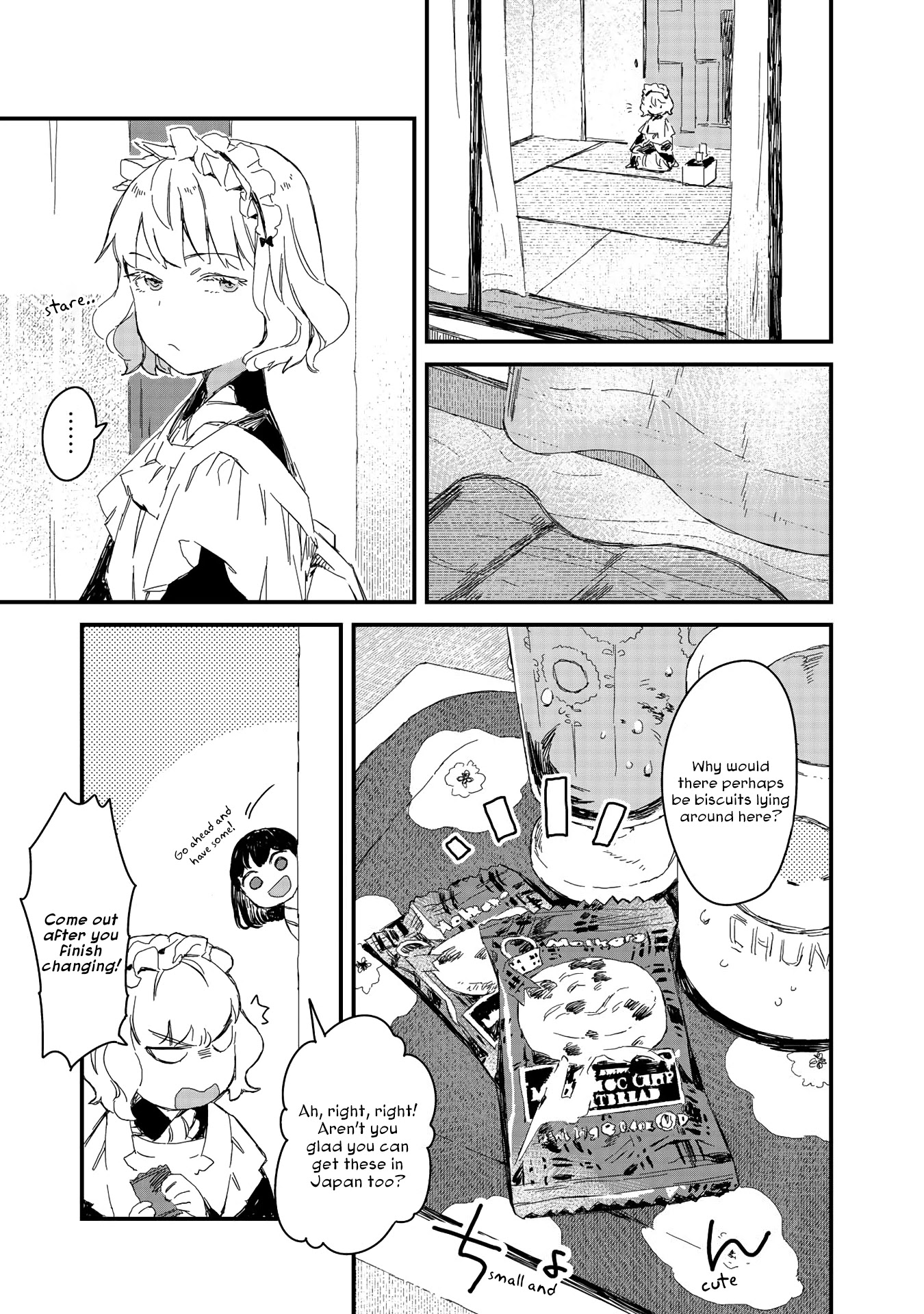 Maid-san wa Taberu Dake Chapter 17 page 5 - Chapter 17