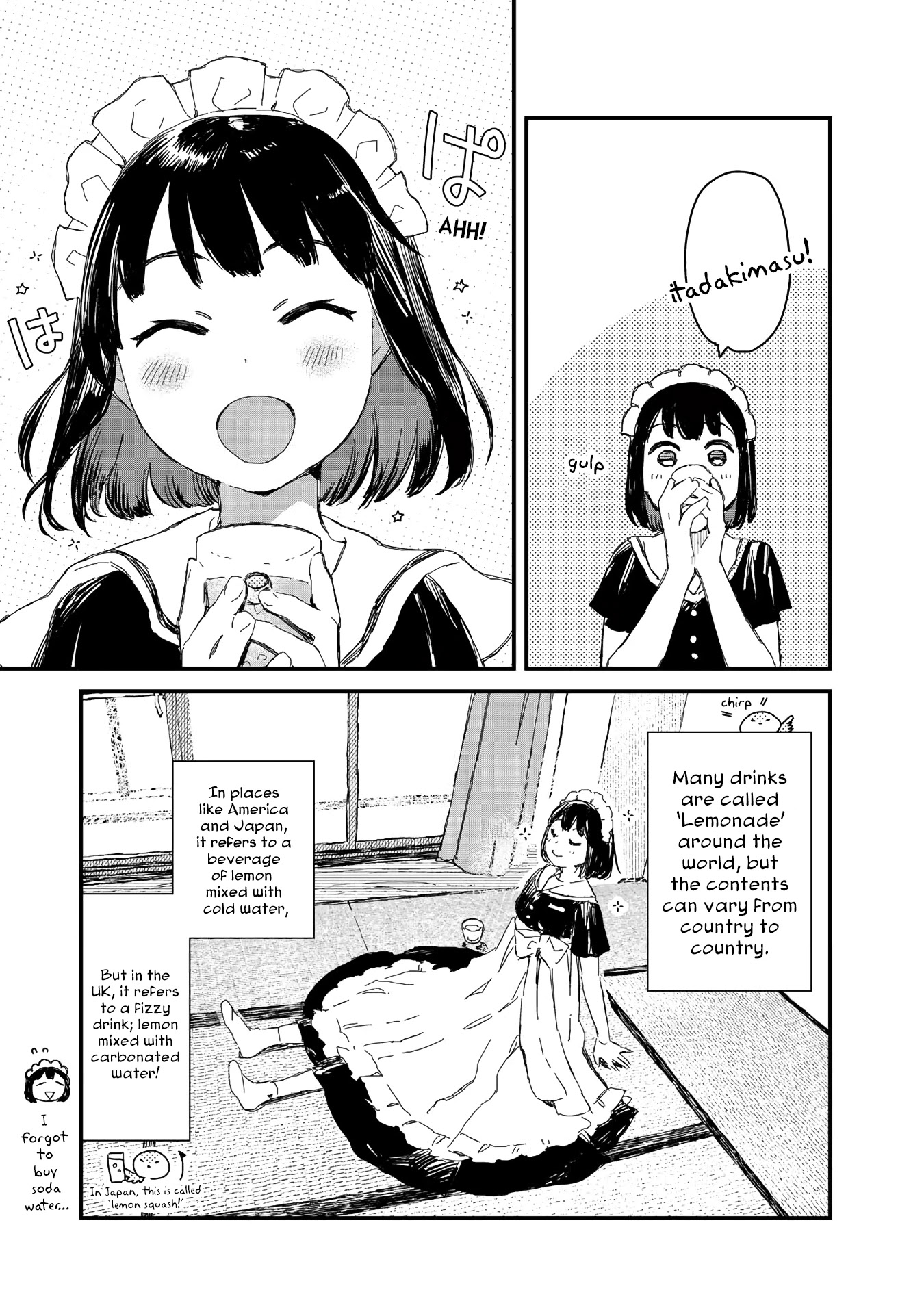 Maid-san wa Taberu Dake Chapter 19 page 9 - Chapter 19
