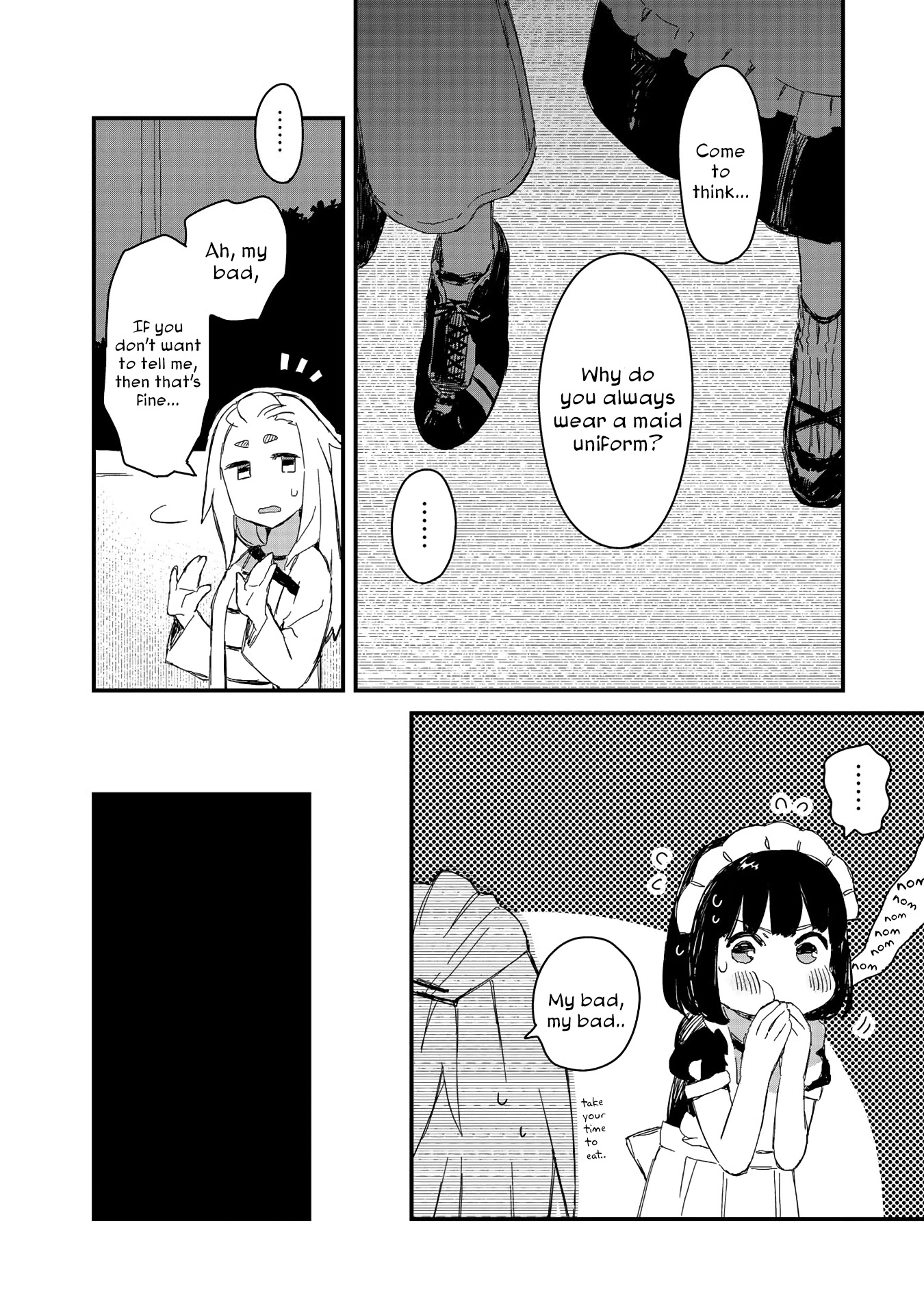 Maid-san wa Taberu Dake Chapter 20 page 12 - Chapter 20