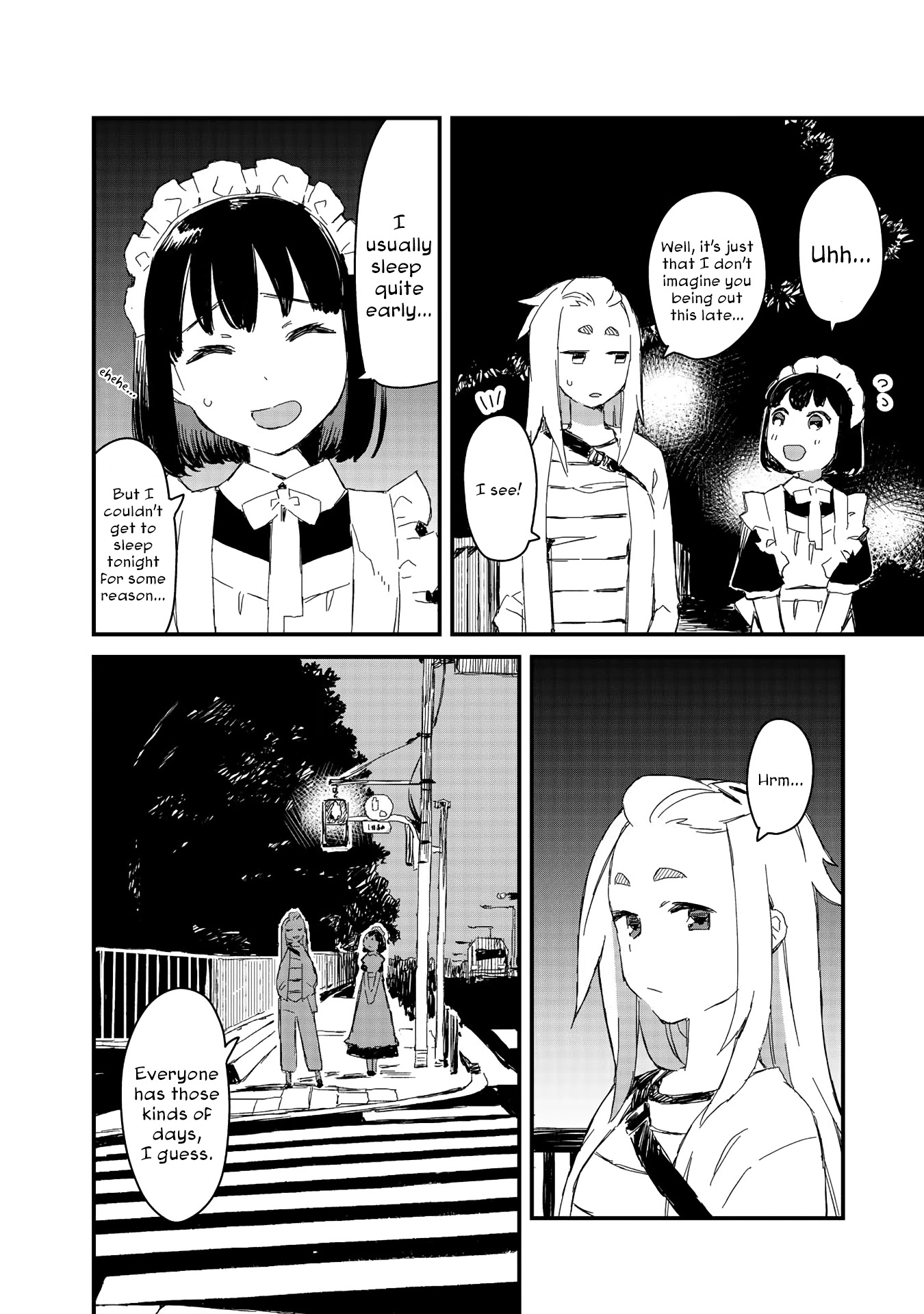Maid-san wa Taberu Dake Chapter 20 page 4 - Chapter 20