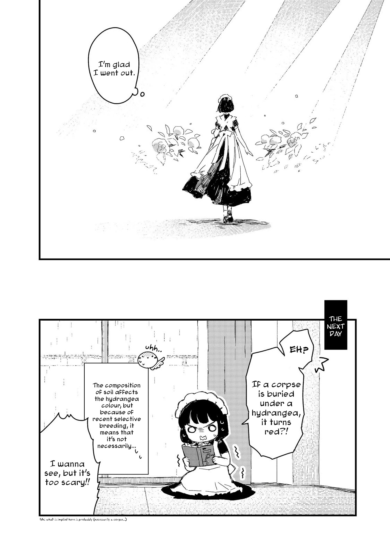 Maid-san wa Taberu Dake Chapter 21 page 12 - Chapter 21