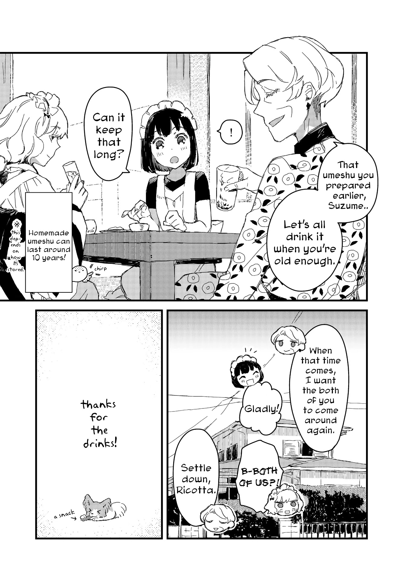 Maid-san wa Taberu Dake Chapter 22 page 13 - Chapter 22