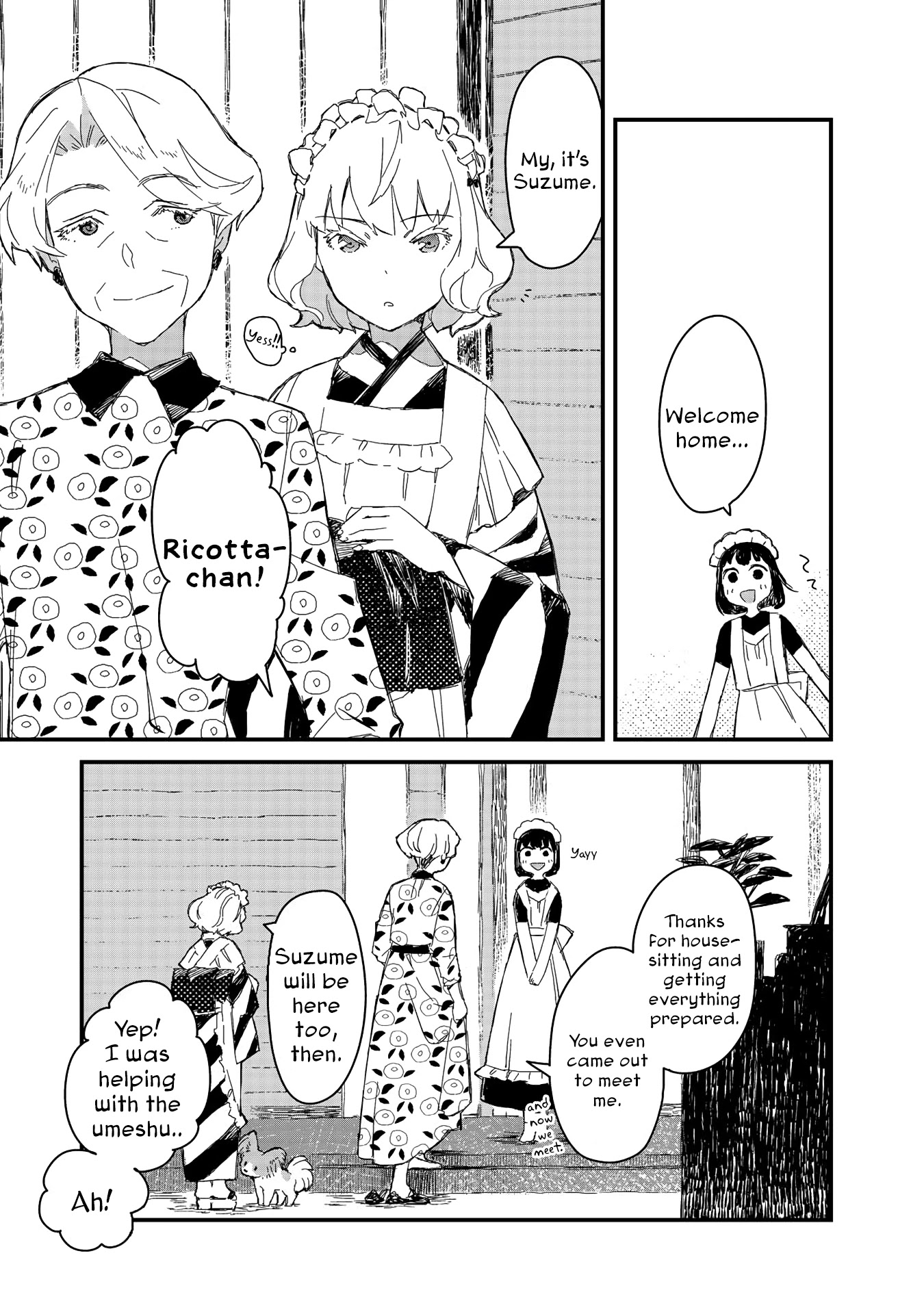 Maid-san wa Taberu Dake Chapter 22 page 5 - Chapter 22