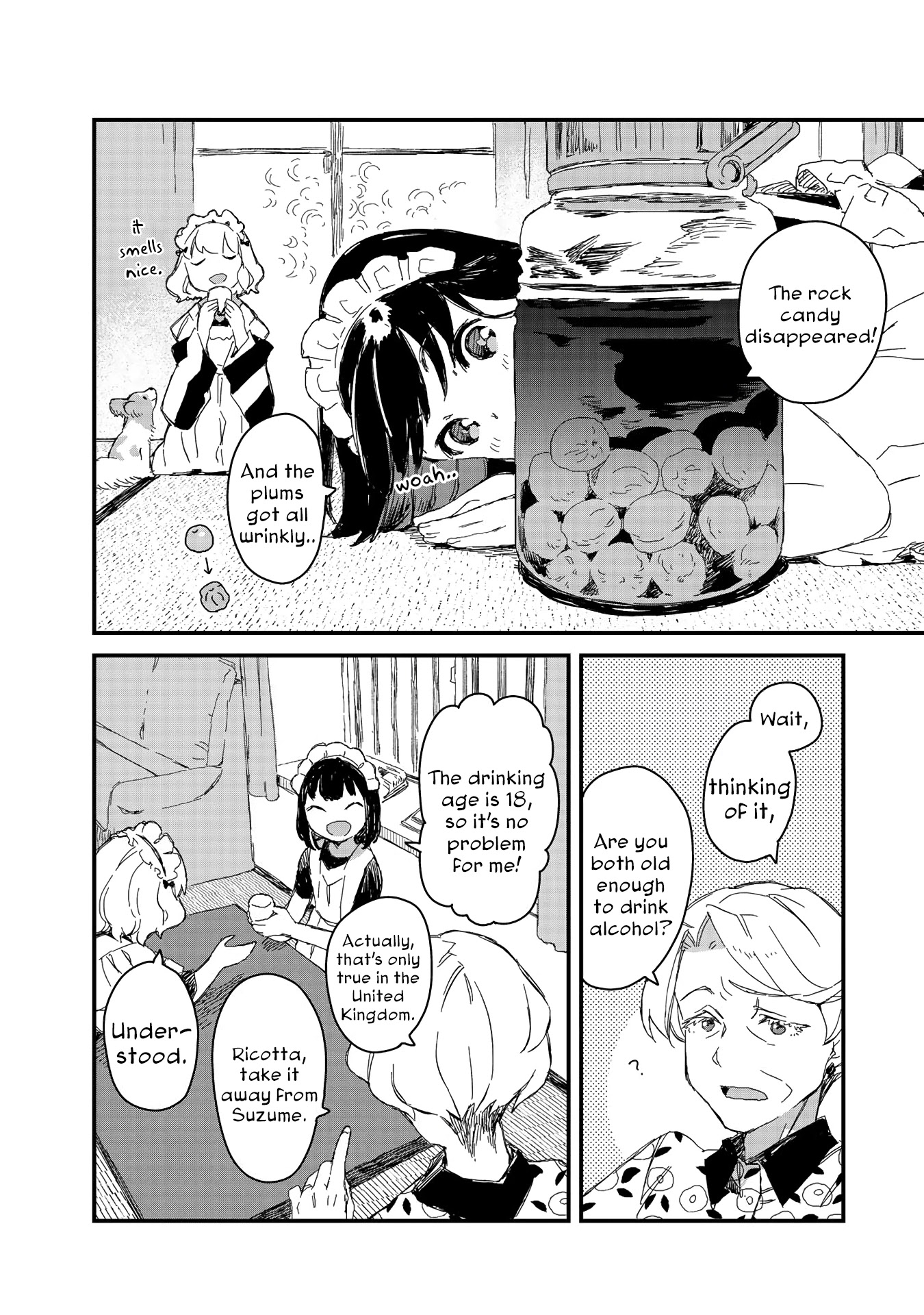 Maid-san wa Taberu Dake Chapter 22 page 8 - Chapter 22