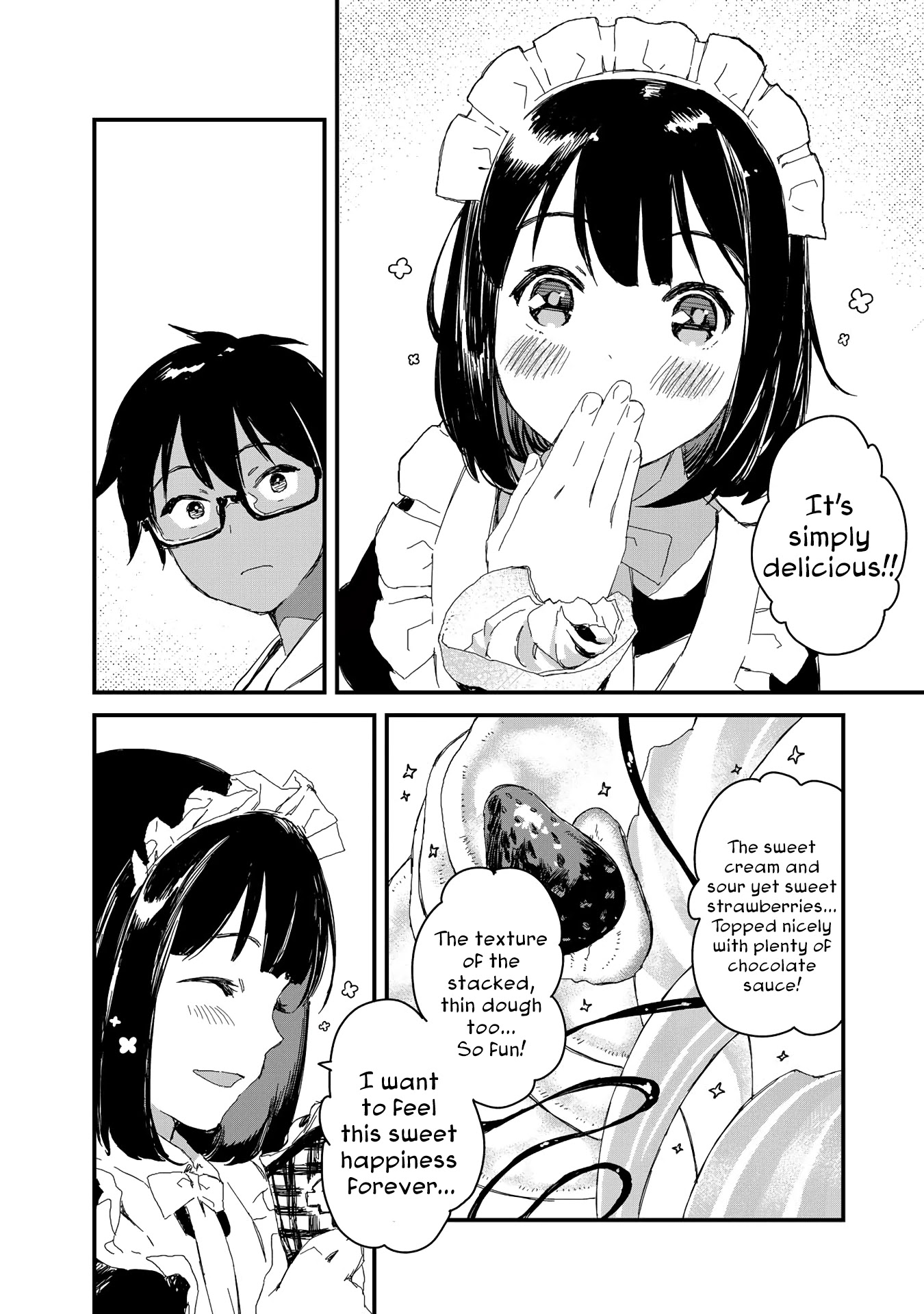 Maid-san wa Taberu Dake Chapter 24 page 12 - Chapter 24